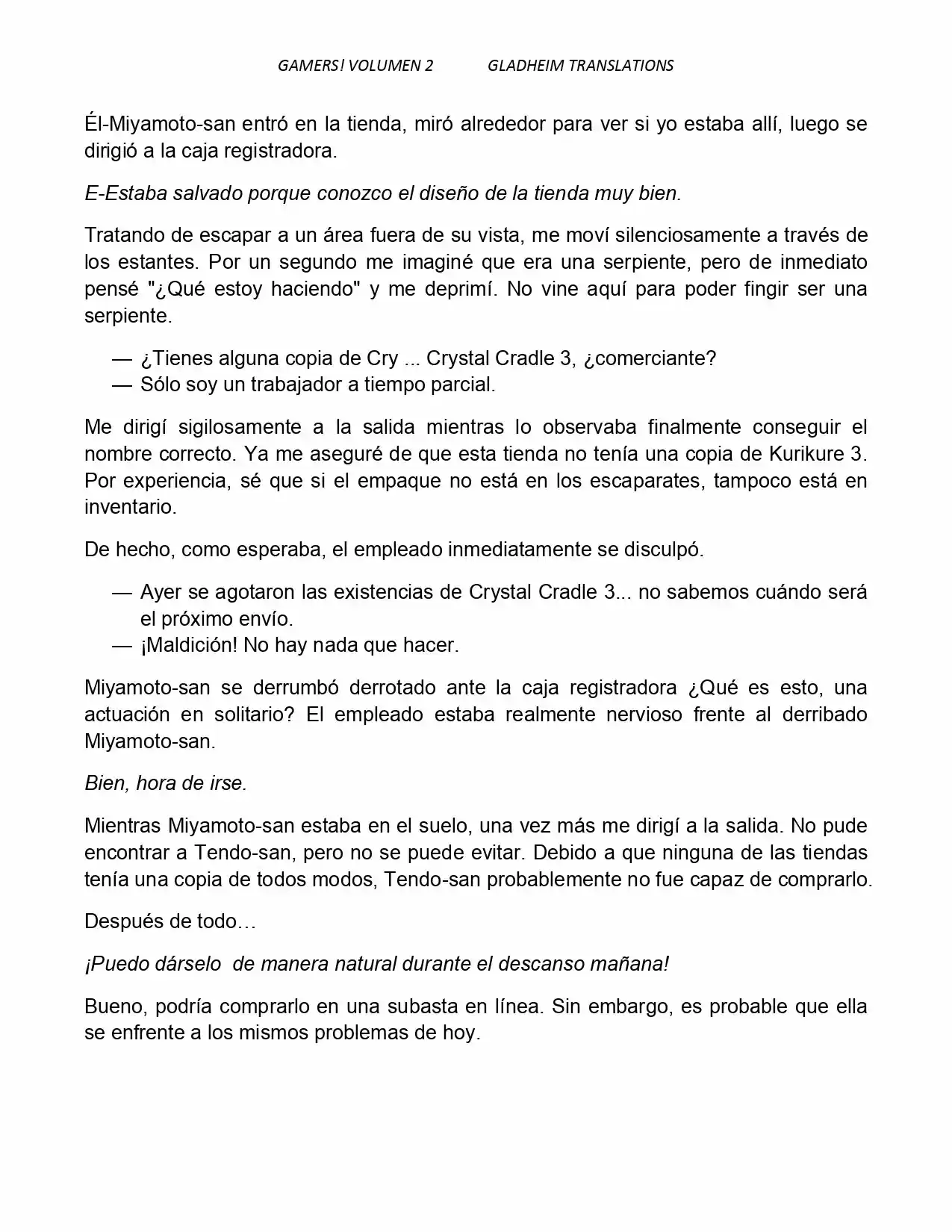Gamers! (Novela) - Capítulo 6 - Página 21 - LectorTMOo