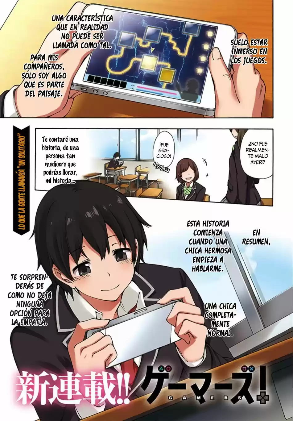Gamers! - Capítulo 1 - Página 2 - LectorTMOo