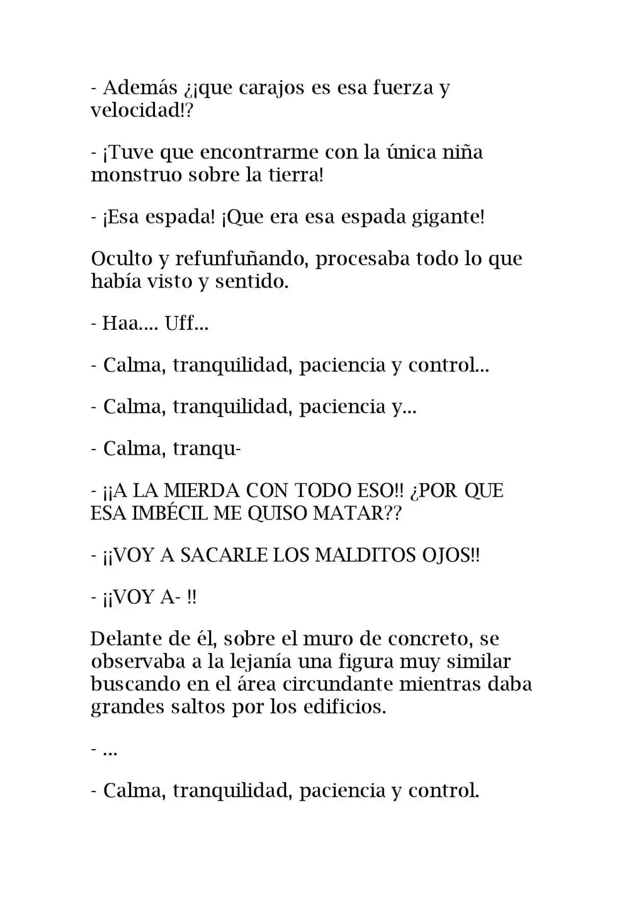 Ganger! (Novela) - Capítulo 1 - Página 6 - LectorTMOo