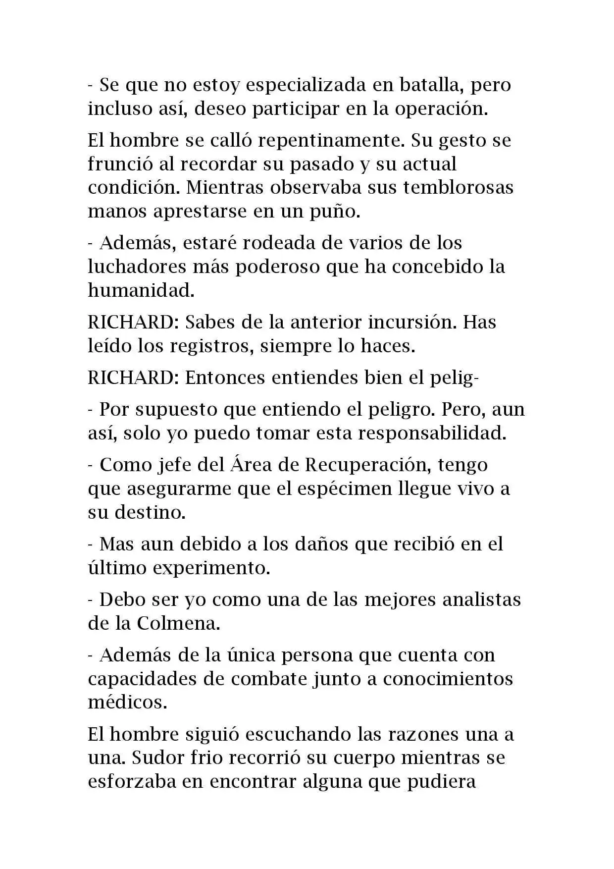 Ganger! (Novela) - Capítulo 11 - Página 6 - LectorTMOo