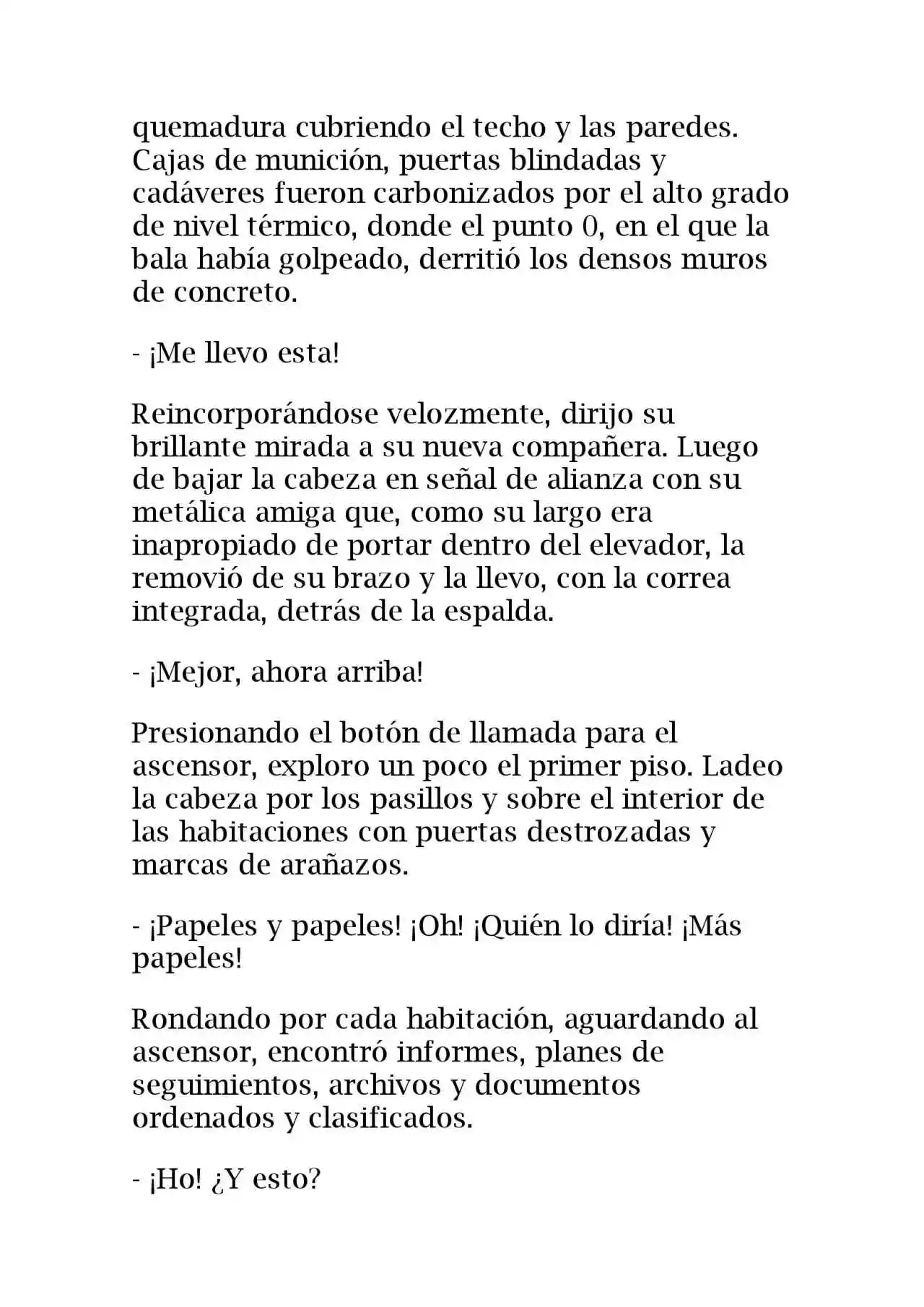 Ganger! (Novela) - Capítulo 2 - Página 4 - LectorTMOo