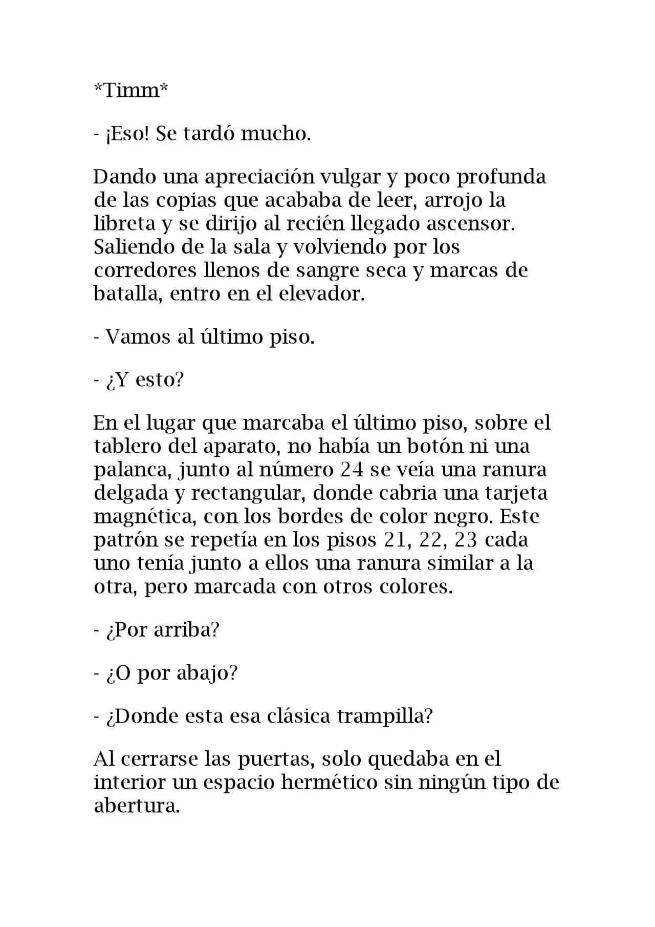Ganger! (Novela) - Capítulo 2 - Página 6 - LectorTMOo