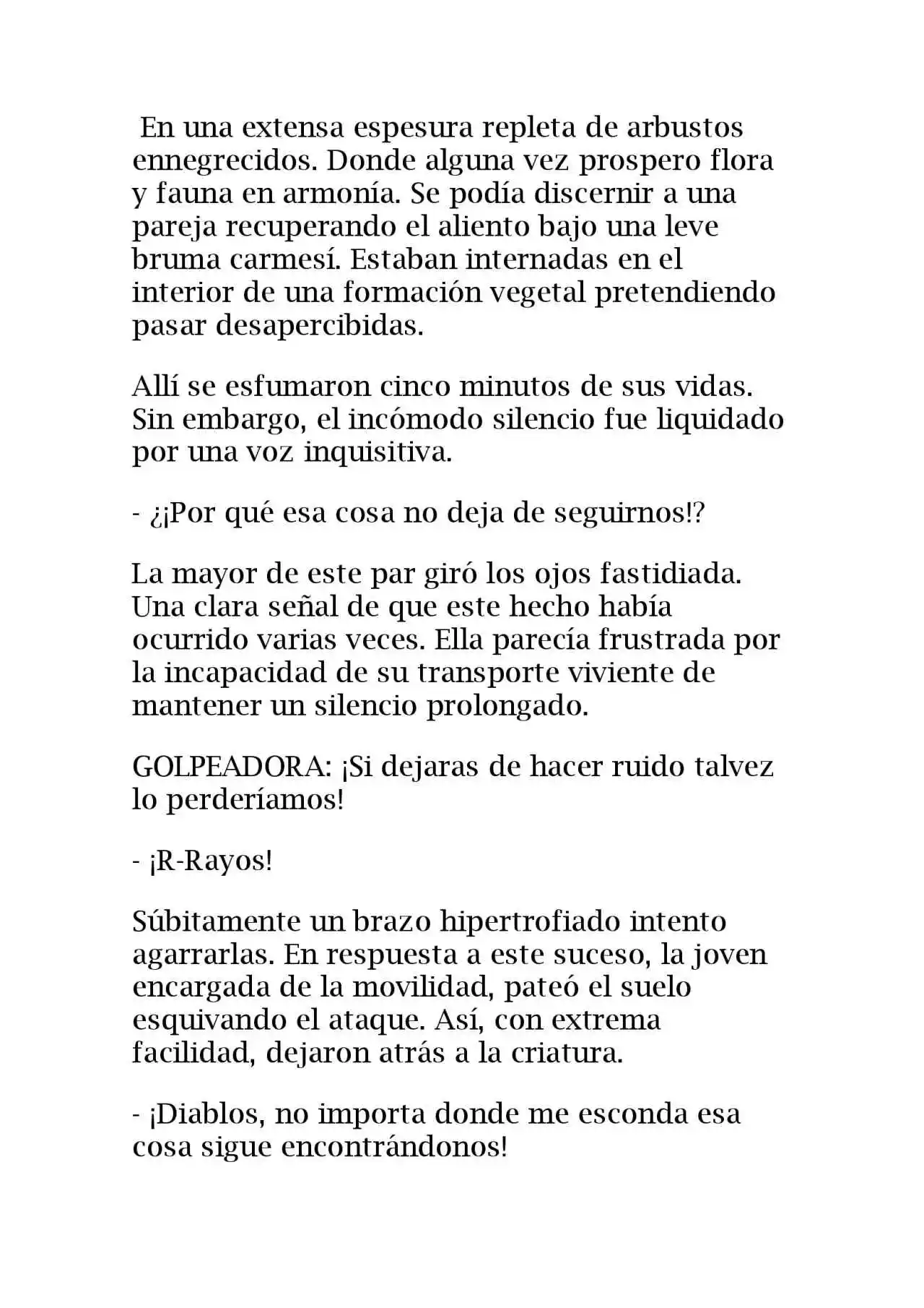 Ganger! (Novela) - Capítulo 20 - Página 1 - LectorTMOo