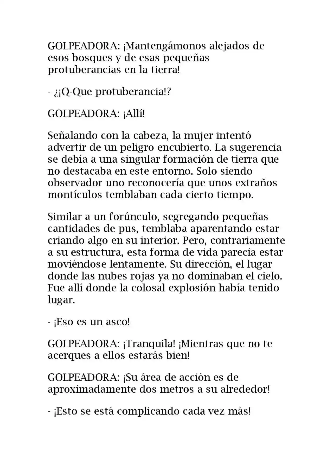 Ganger! (Novela) - Capítulo 20 - Página 3 - LectorTMOo