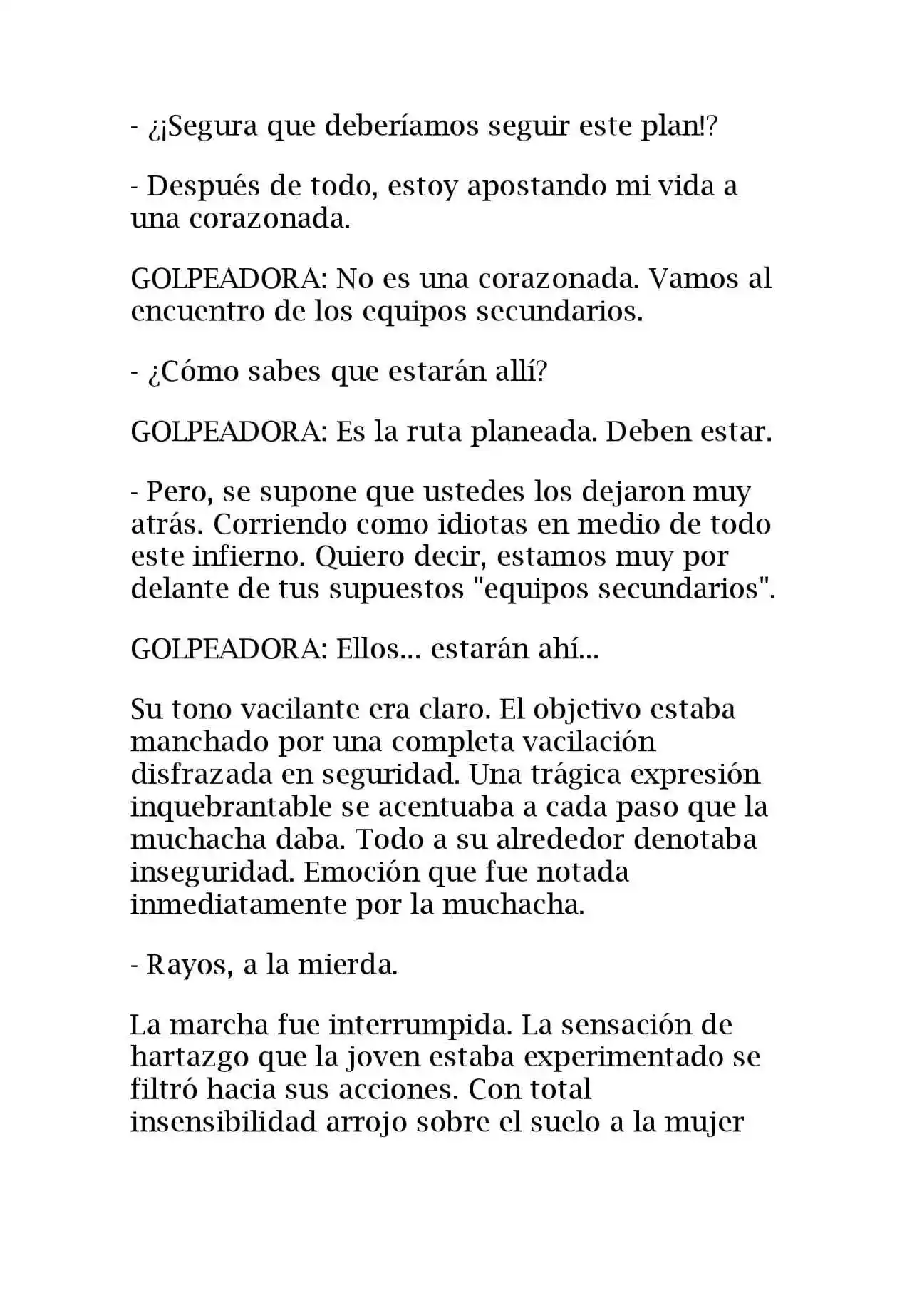 Ganger! (Novela) - Capítulo 20 - Página 4 - LectorTMOo