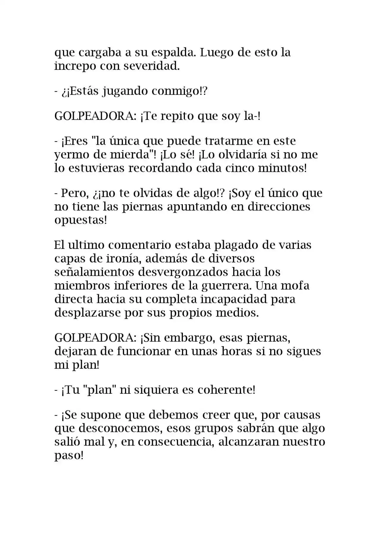 Ganger! (Novela) - Capítulo 20 - Página 5 - LectorTMOo