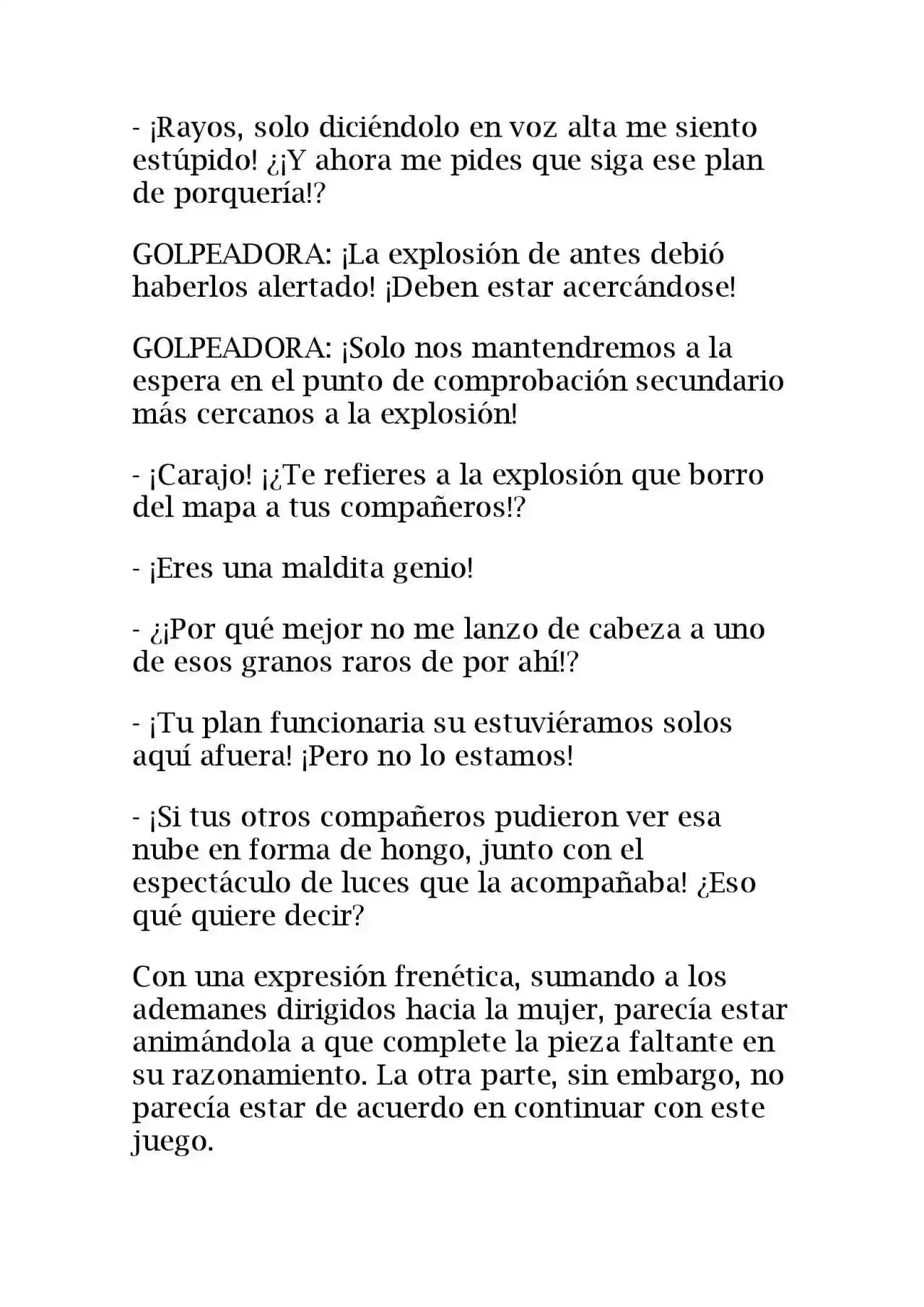Ganger! (Novela) - Capítulo 20 - Página 6 - LectorTMOo