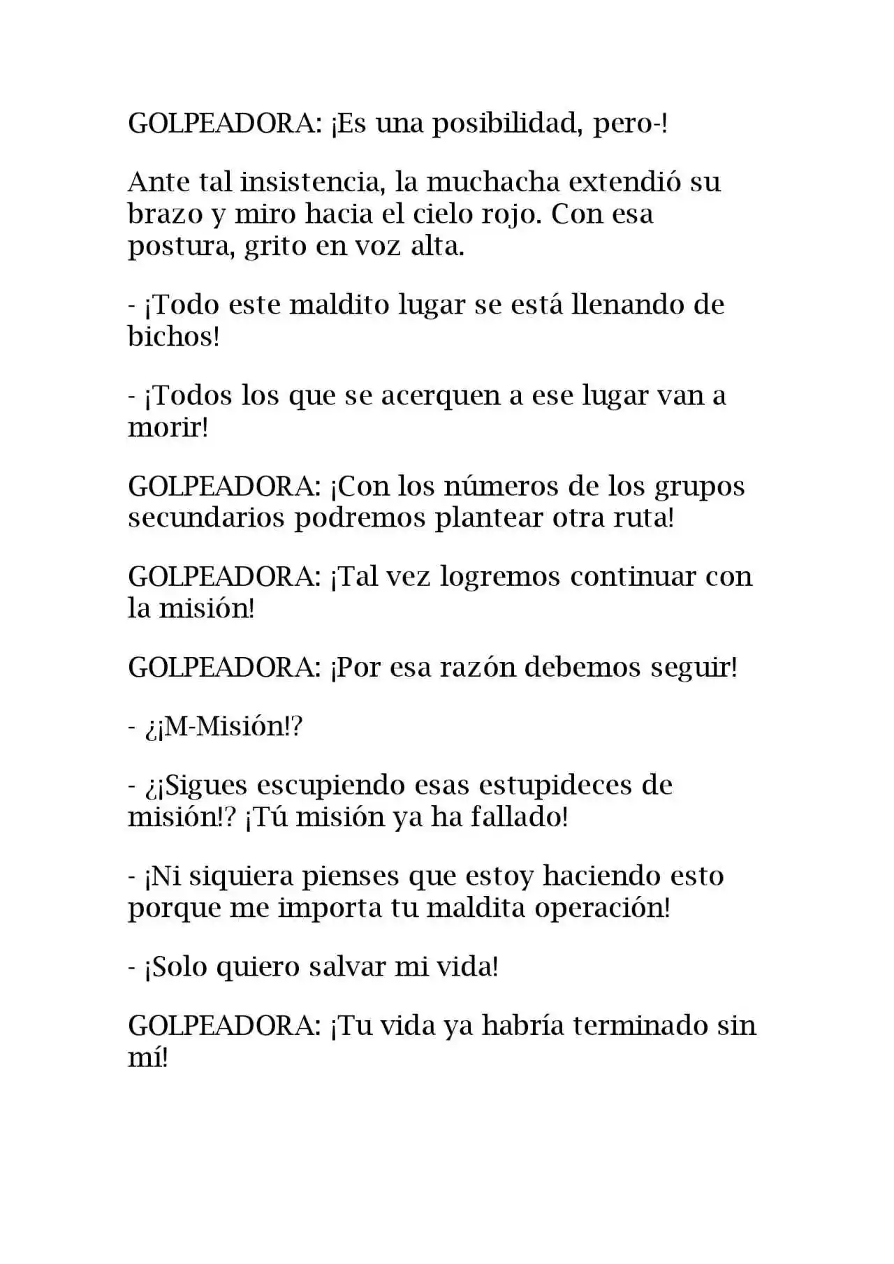 Ganger! (Novela) - Capítulo 20 - Página 7 - LectorTMOo