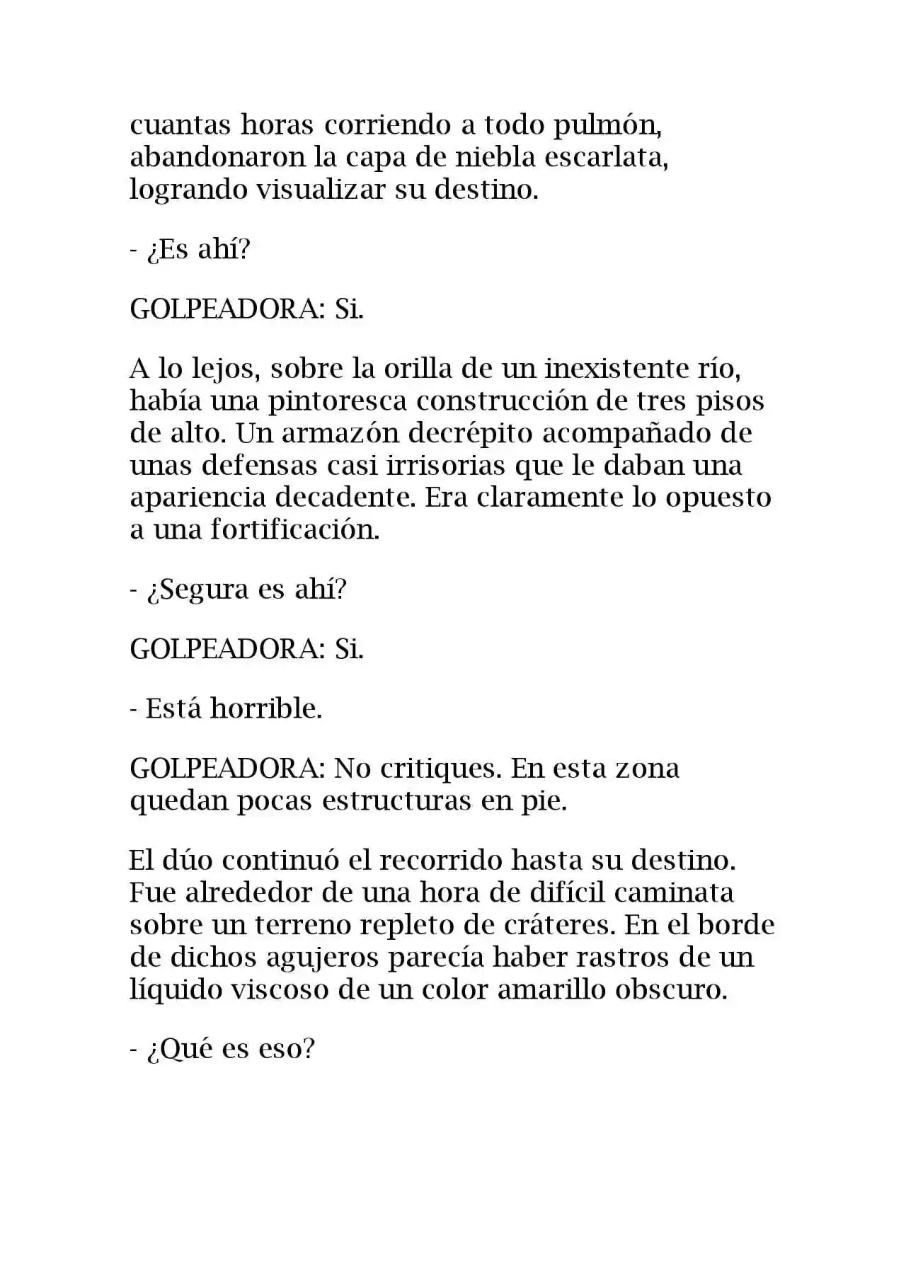 Ganger! (Novela) - Capítulo 20 - Página 10 - LectorTMOo