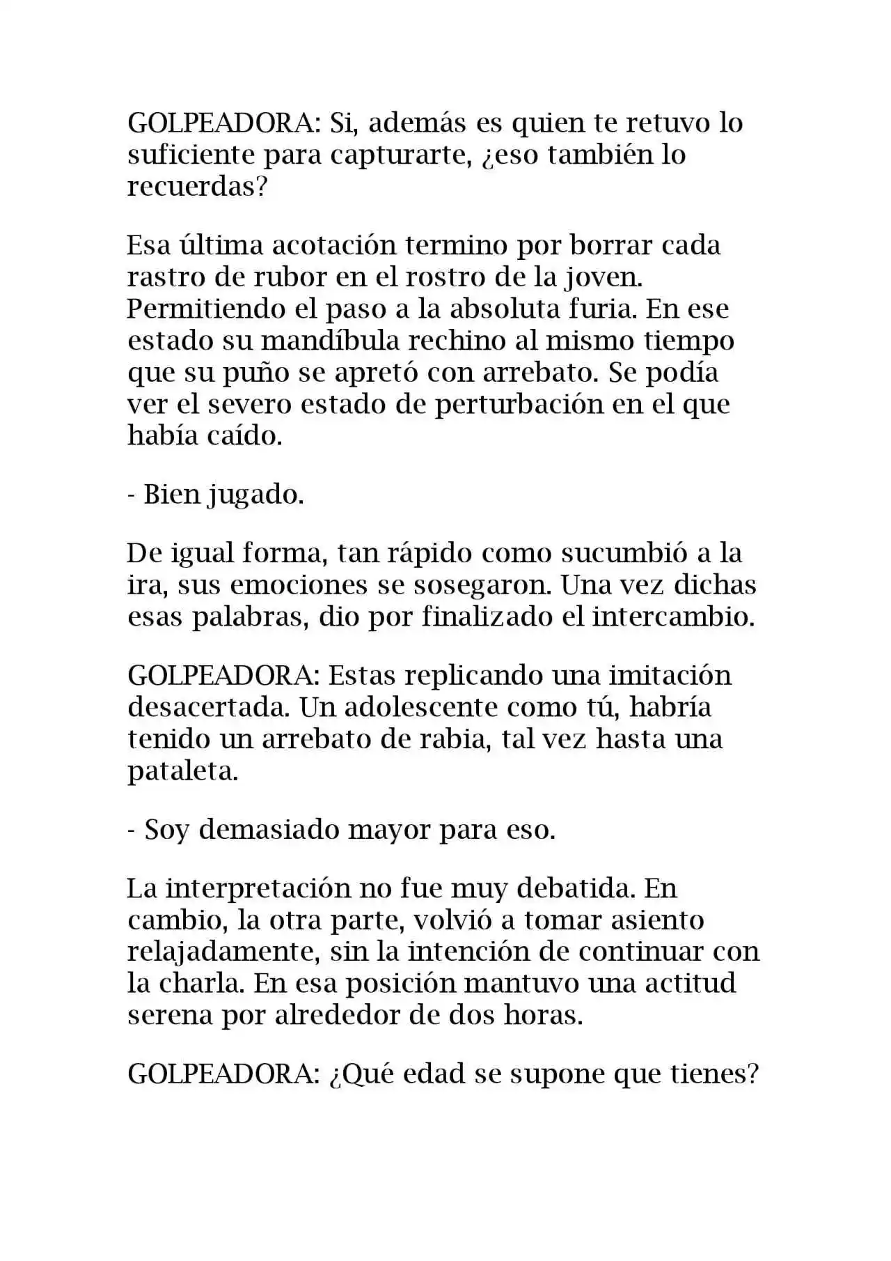 Ganger! (Novela) - Capítulo 20 - Página 18 - LectorTMOo