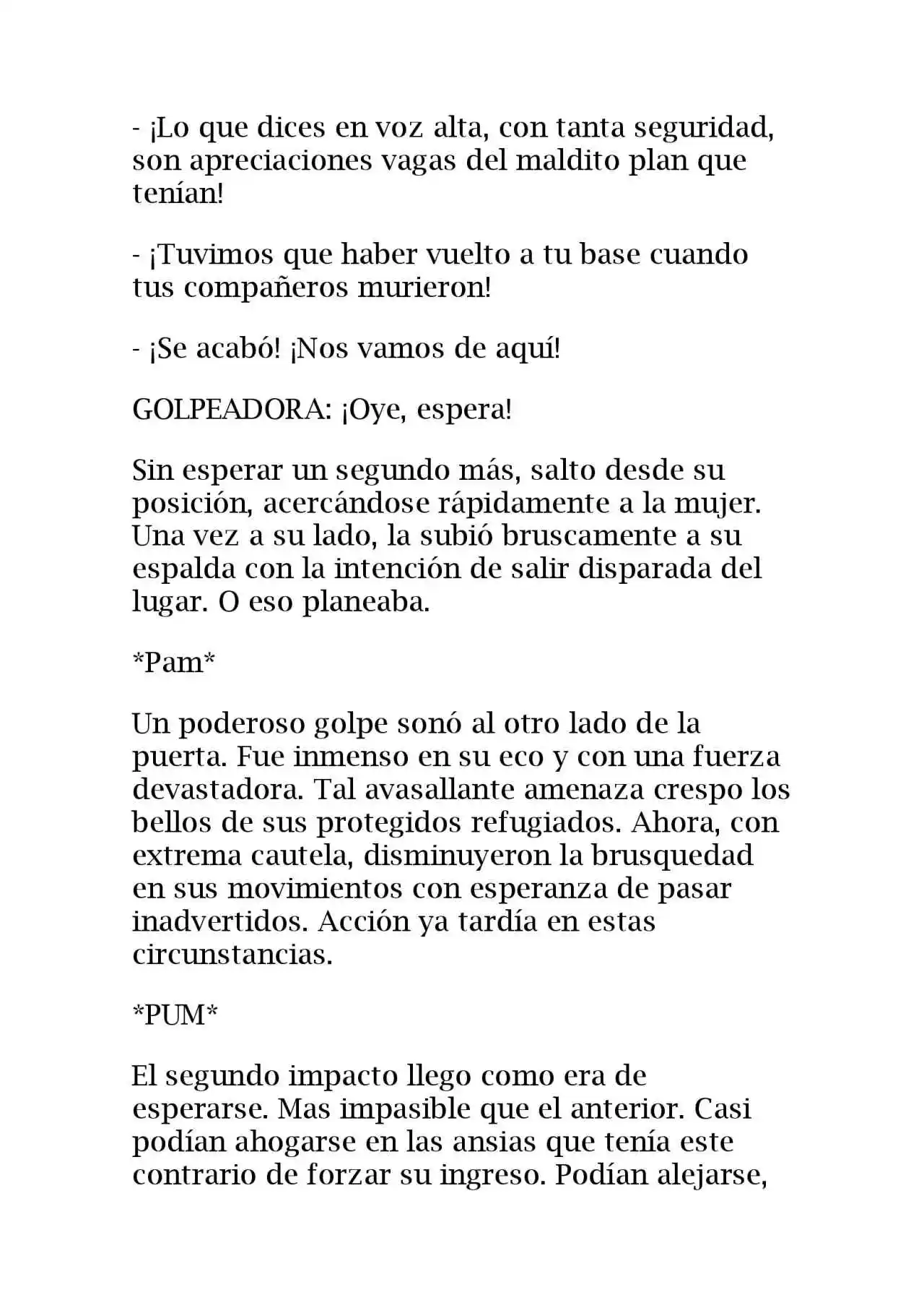 Ganger! (Novela) - Capítulo 20 - Página 20 - LectorTMOo