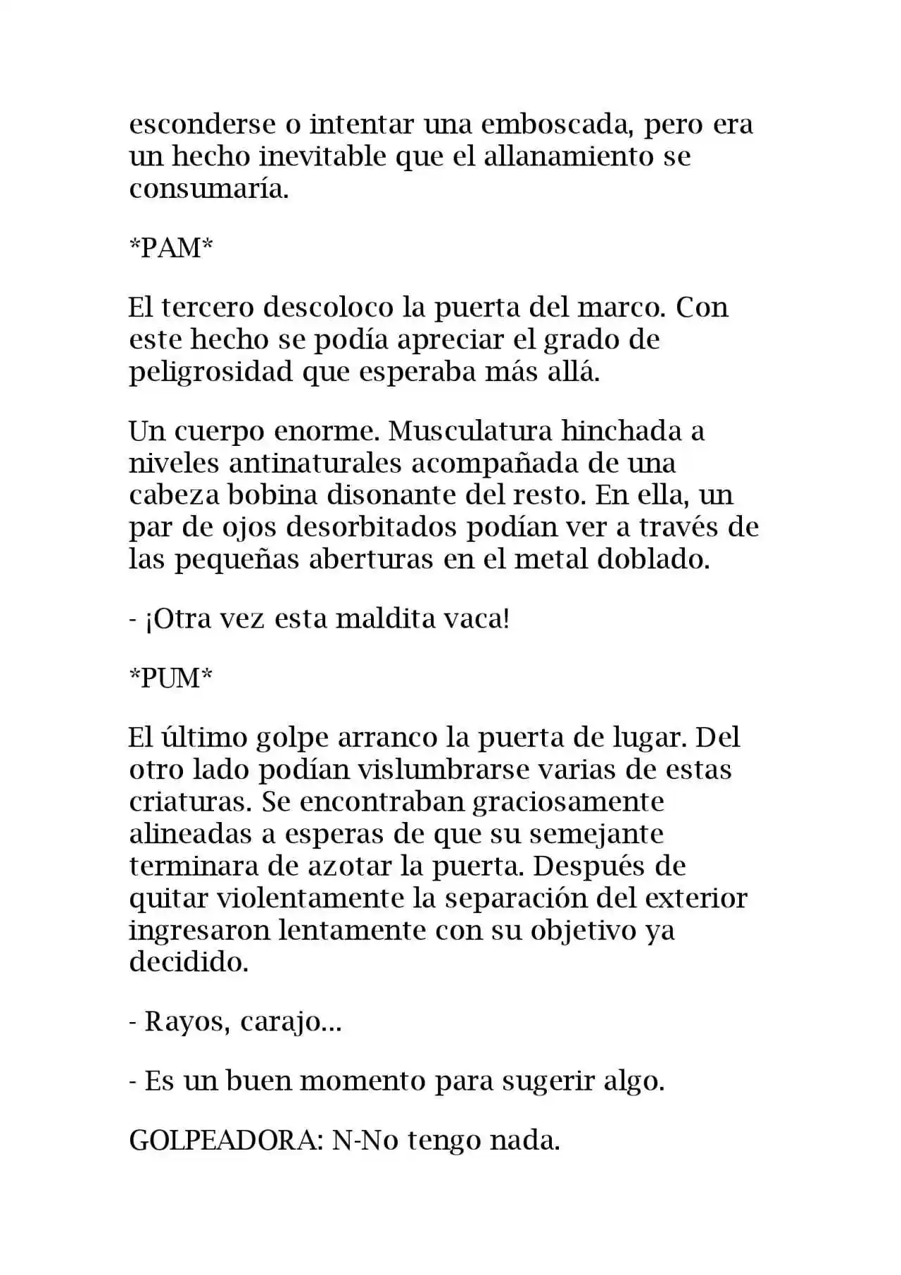 Ganger! (Novela) - Capítulo 20 - Página 21 - LectorTMOo