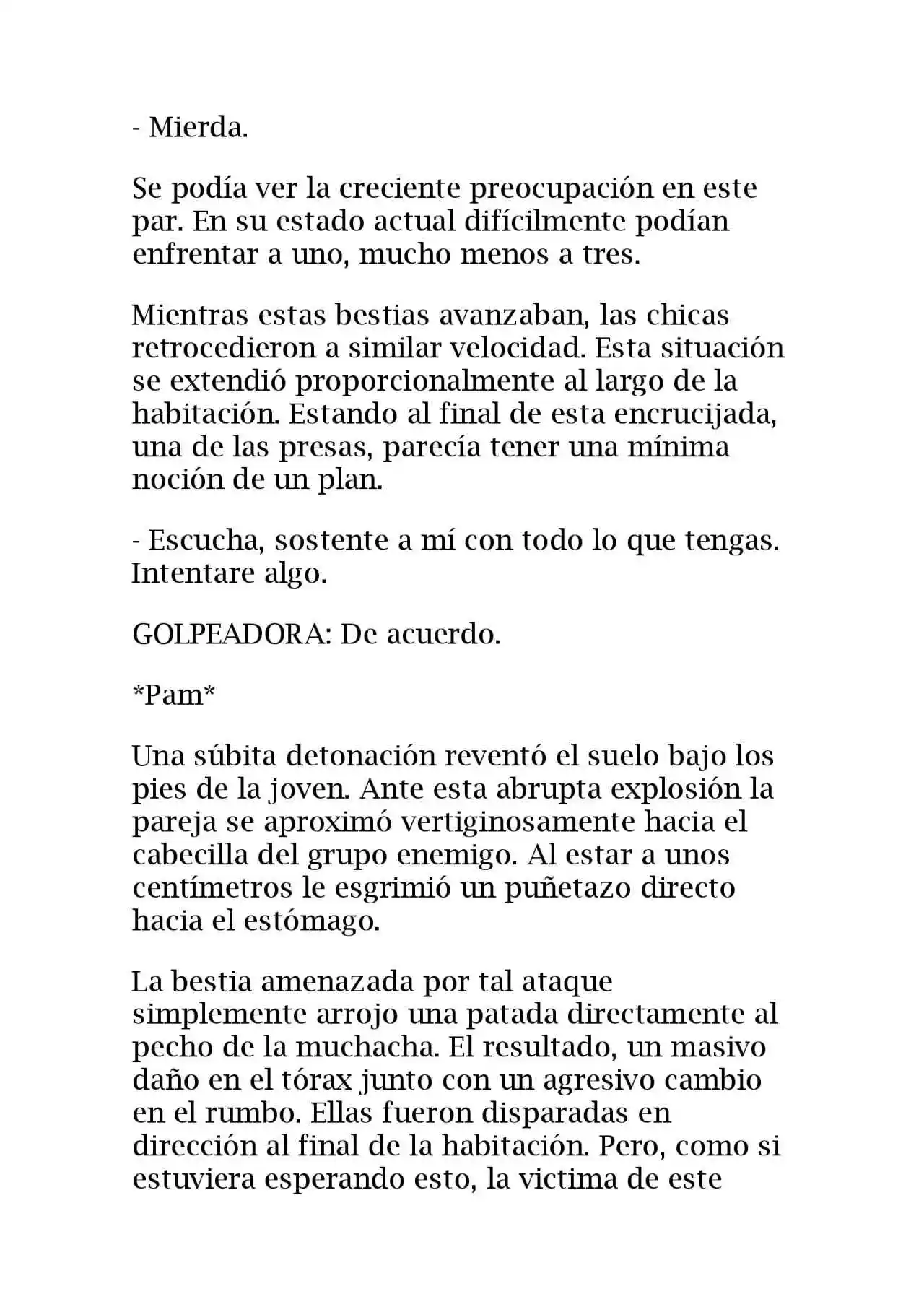 Ganger! (Novela) - Capítulo 20 - Página 22 - LectorTMOo