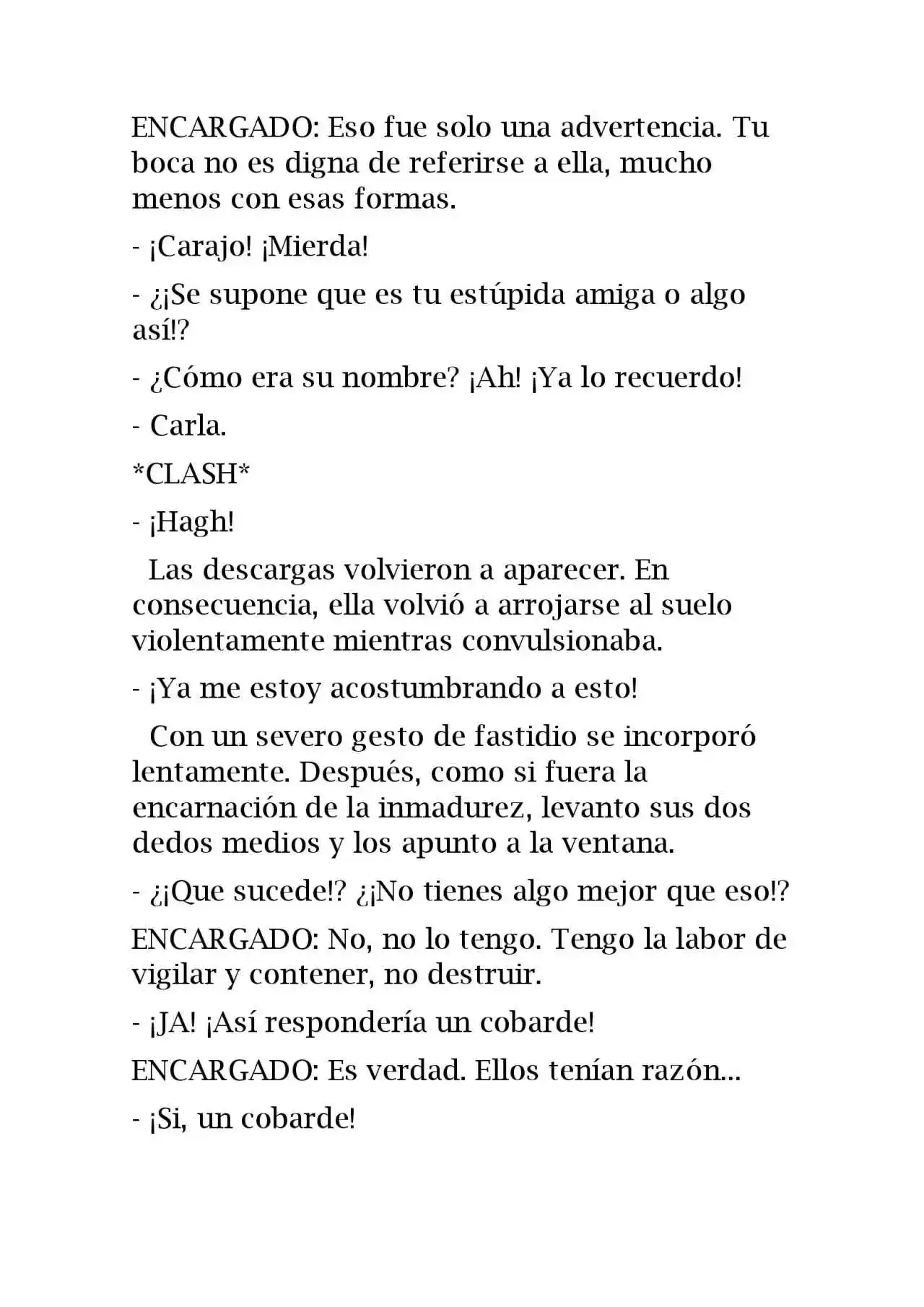 Ganger! (Novela) - Capítulo 21 - Página 5 - LectorTMOo