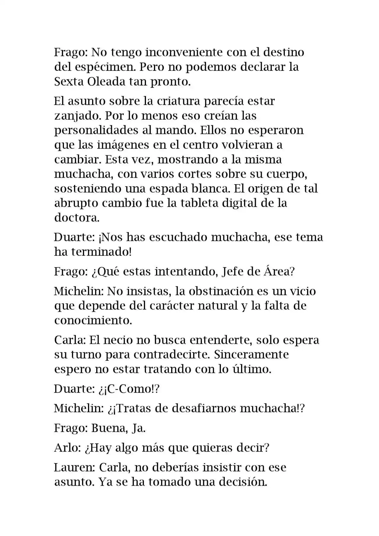 Ganger! (Novela) - Capítulo 22 - Página 18 - LectorTMOo