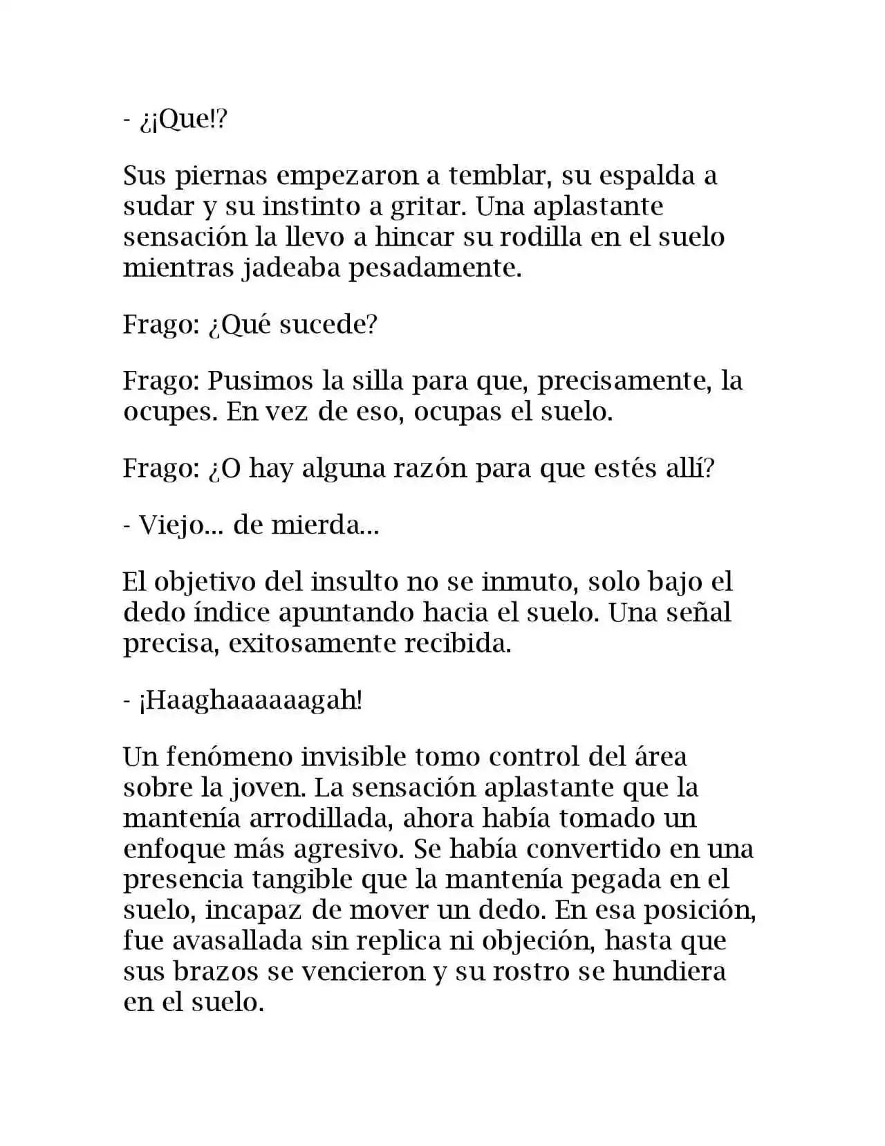 Ganger! (Novela) - Capítulo 23 - Página 8 - LectorTMOo