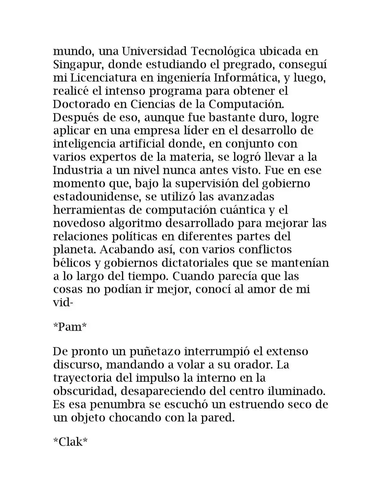 Ganger! (Novela) - Capítulo 23 - Página 18 - LectorTMOo