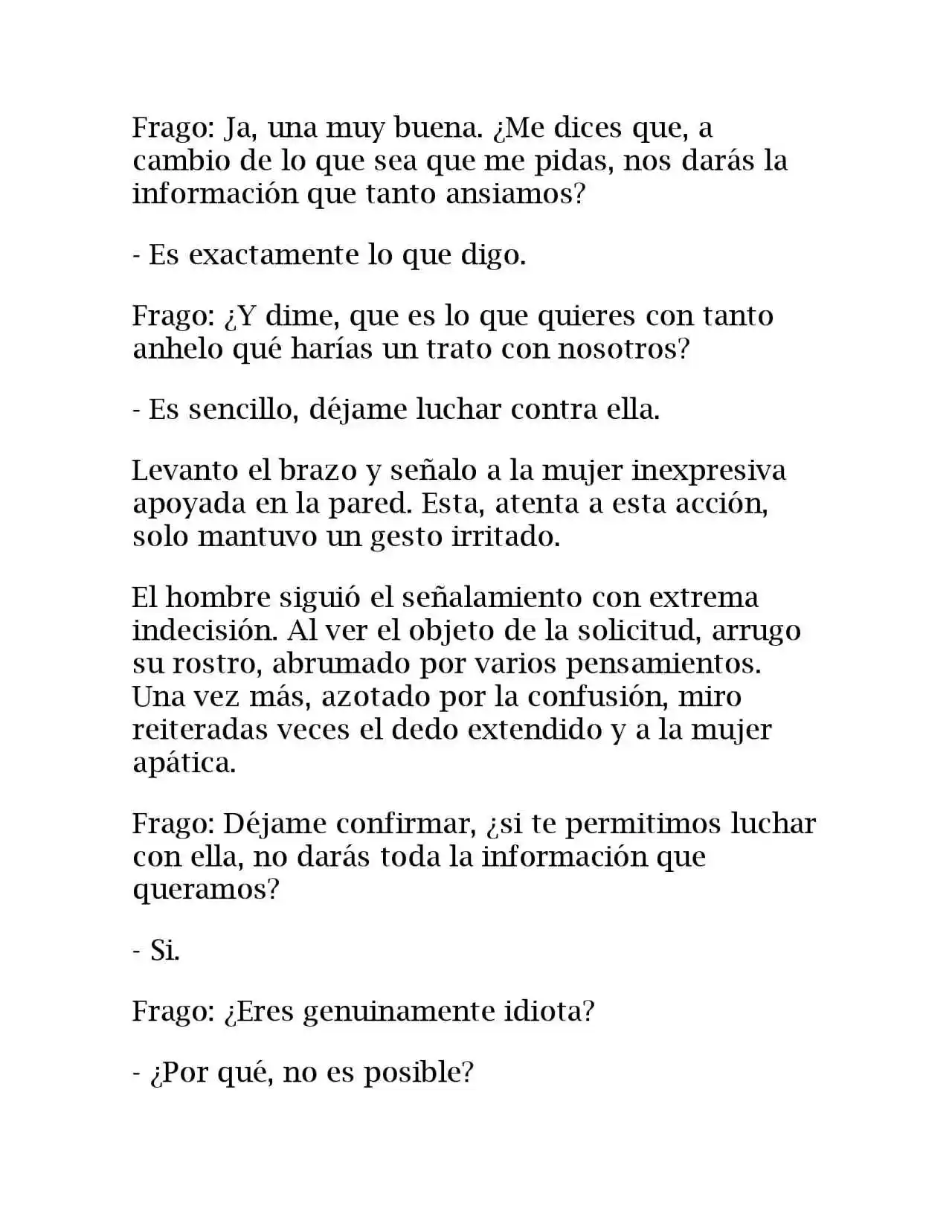 Ganger! (Novela) - Capítulo 23 - Página 35 - LectorTMOo
