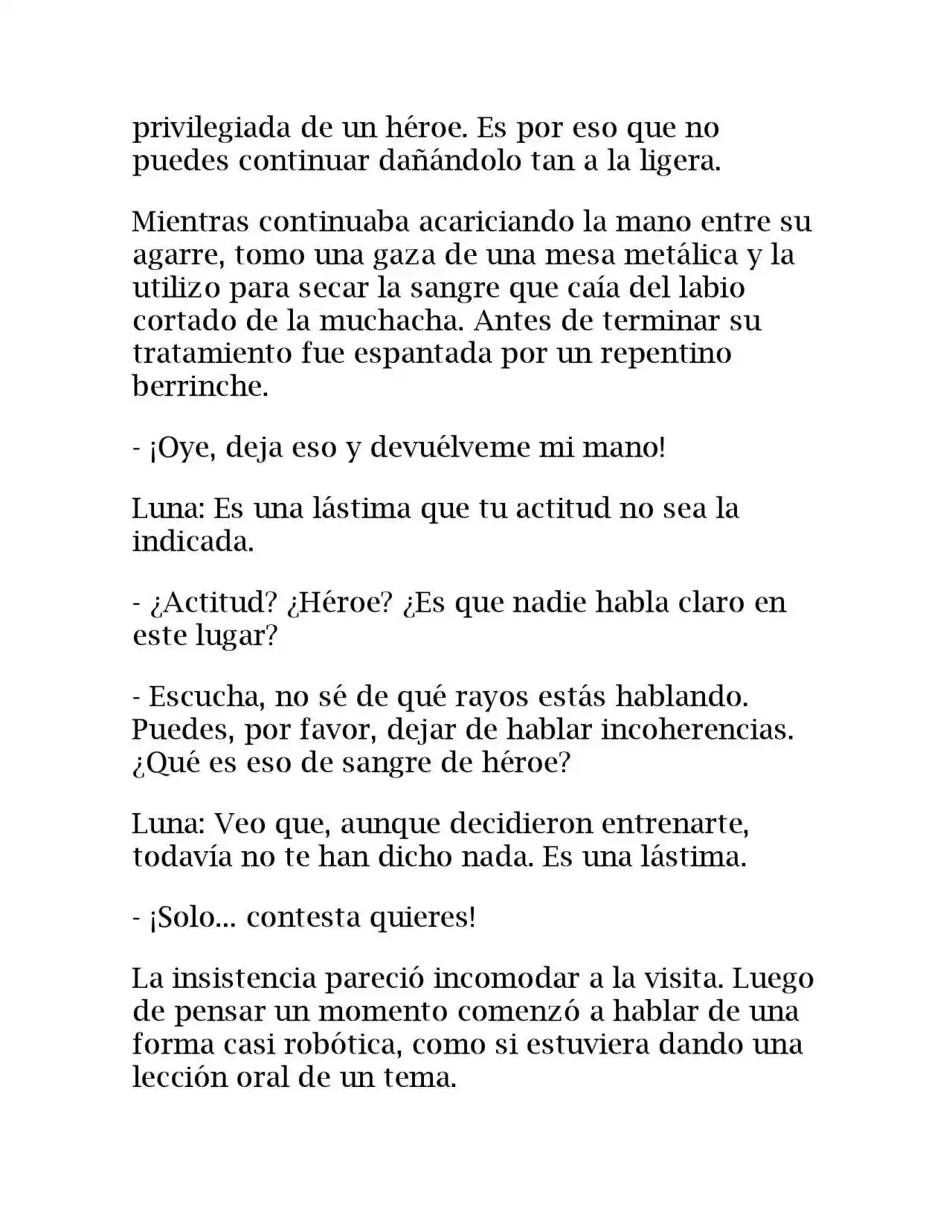 Ganger! (Novela) - Capítulo 26 - Página 18 - LectorTMOo