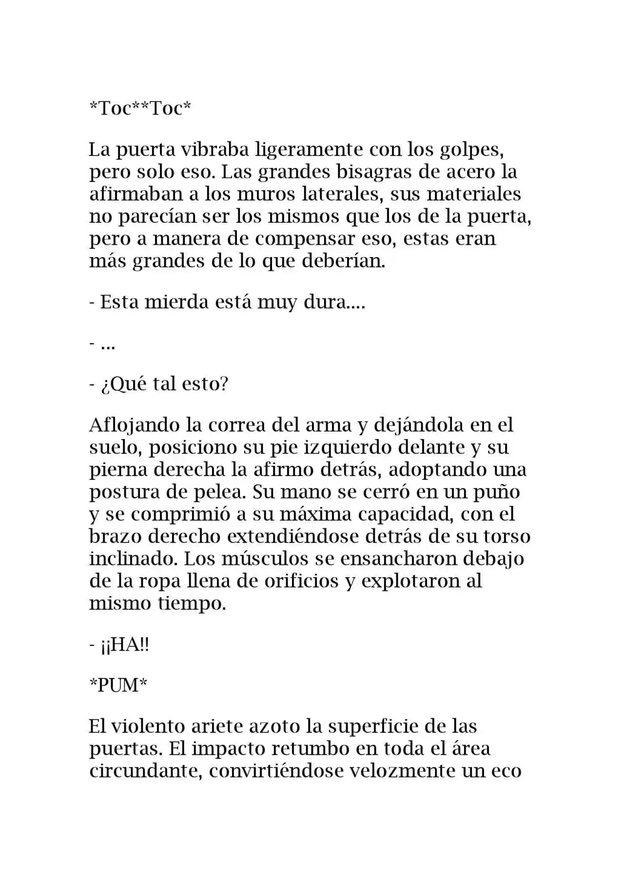 Ganger! (Novela) - Capítulo 4 - Página 1 - LectorTMOo