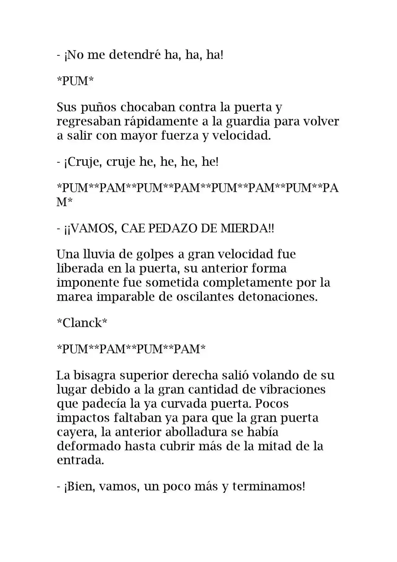 Ganger! (Novela) - Capítulo 4 - Página 3 - LectorTMOo