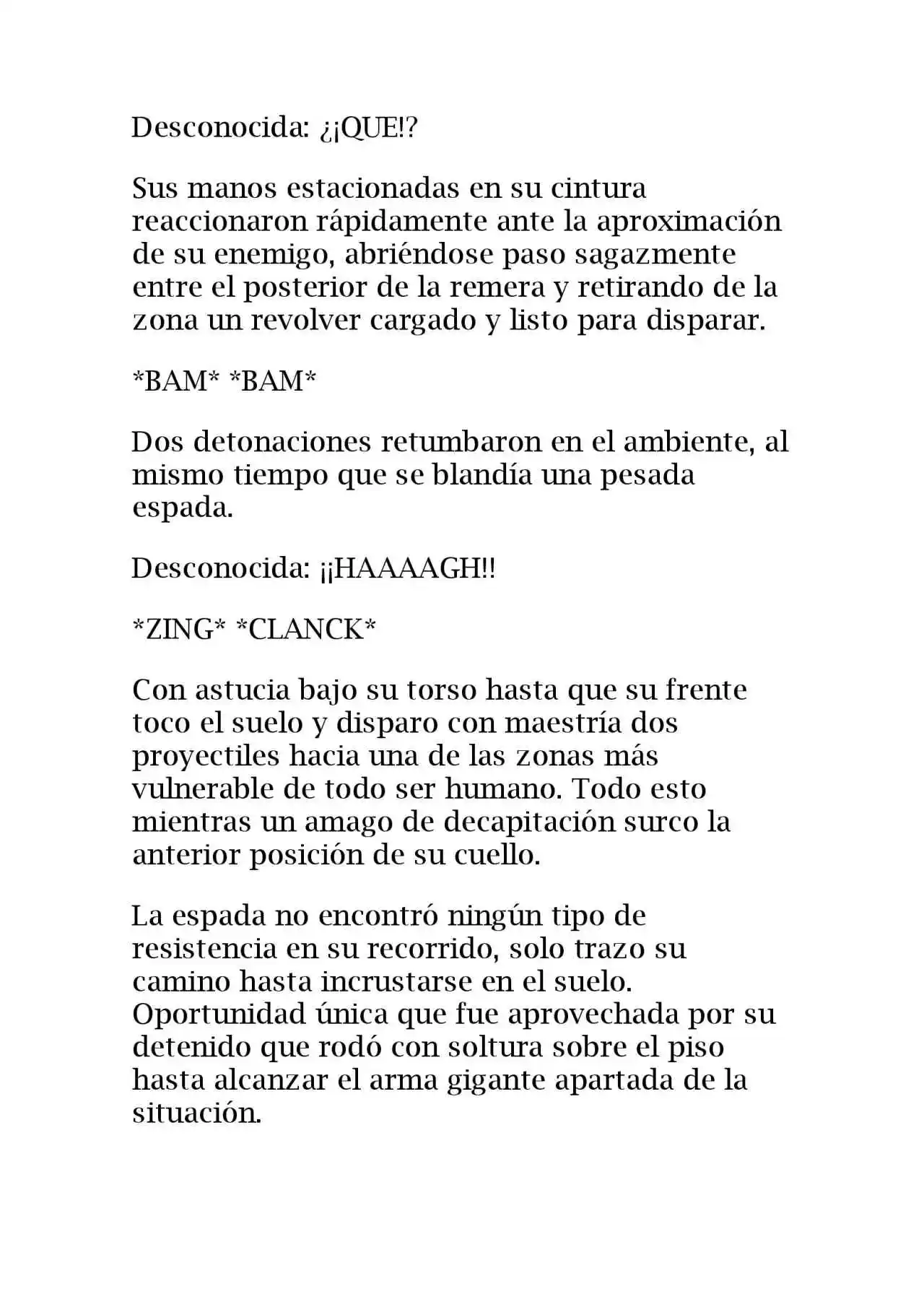 Ganger! (Novela) - Capítulo 4 - Página 8 - LectorTMOo