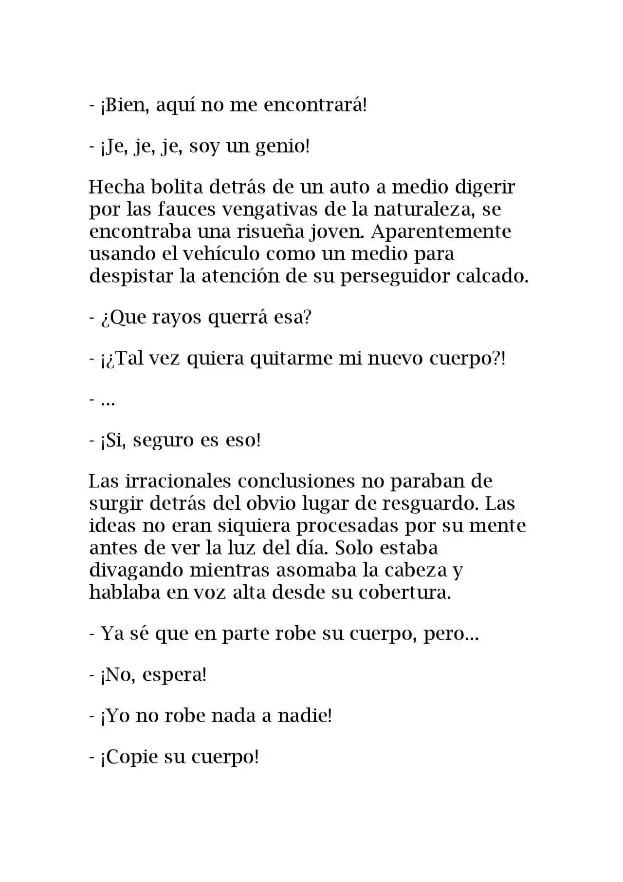 Ganger! (Novela) - Capítulo 5 - Página 1 - LectorTMOo