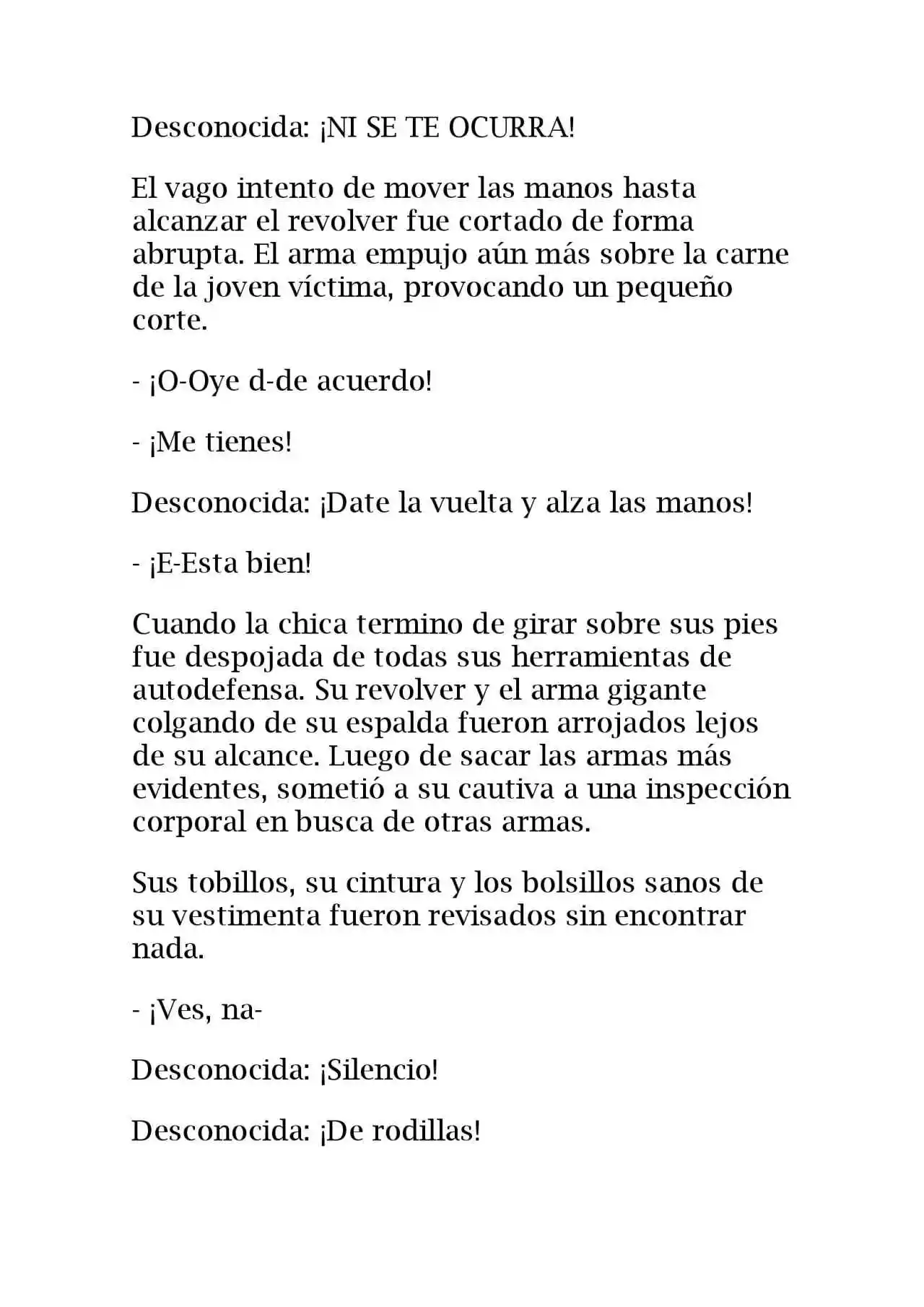 Ganger! (Novela) - Capítulo 5 - Página 3 - LectorTMOo