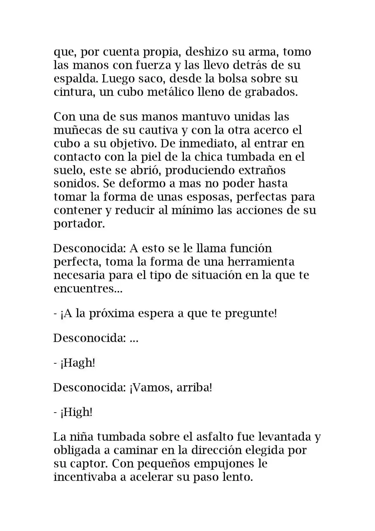 Ganger! (Novela) - Capítulo 5 - Página 6 - LectorTMOo