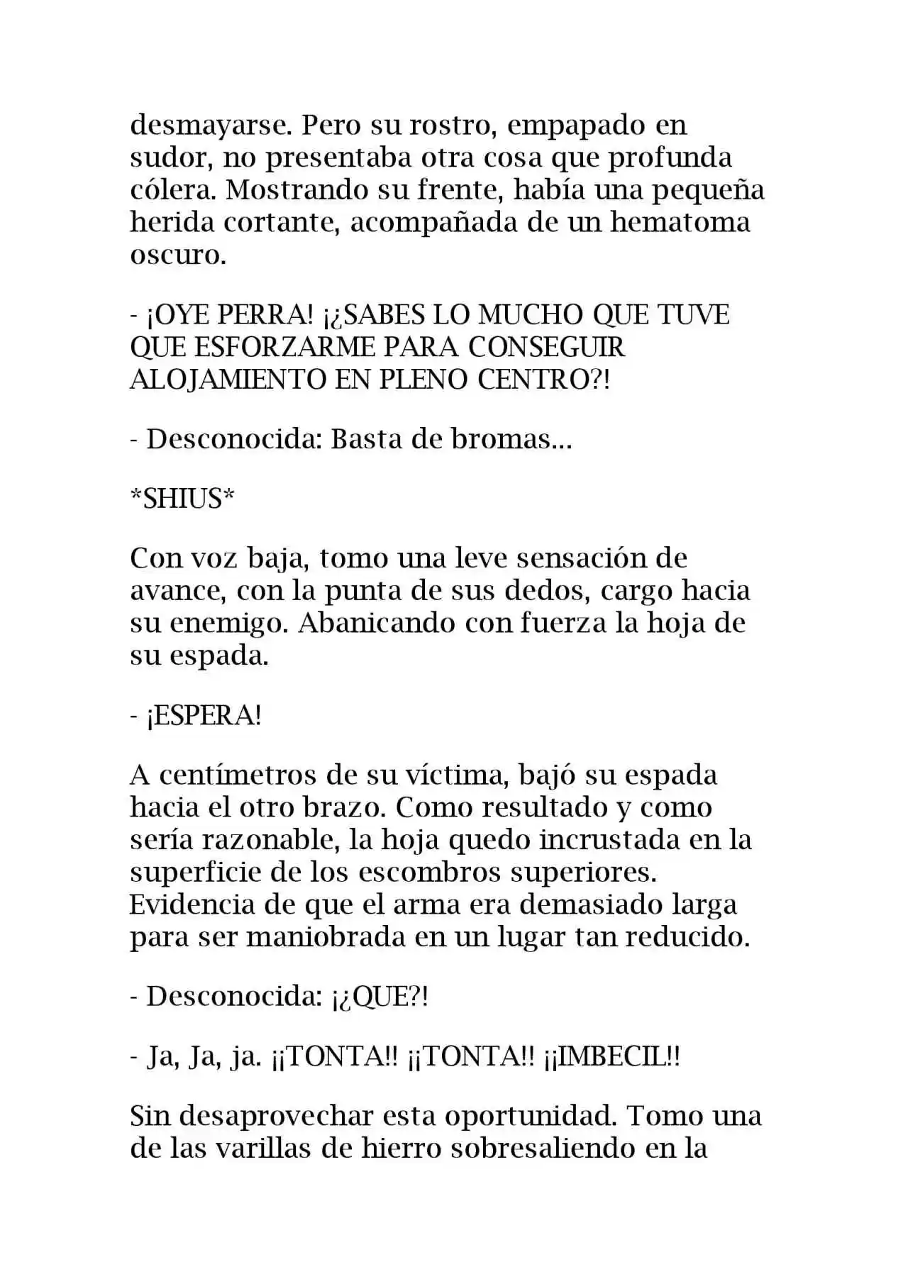 Ganger! (Novela) - Capítulo 6 - Página 3 - LectorTMOo