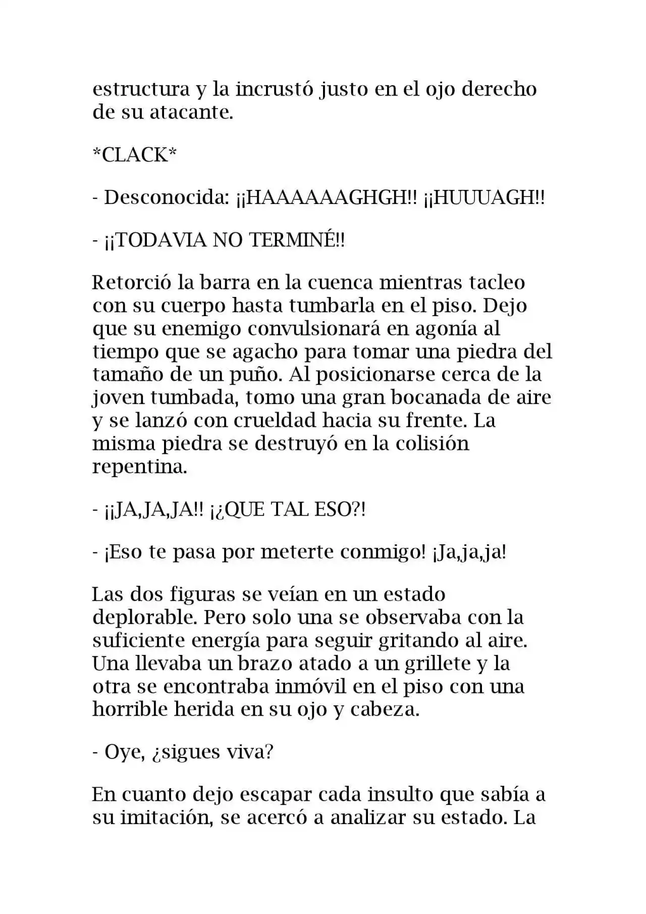 Ganger! (Novela) - Capítulo 6 - Página 4 - LectorTMOo