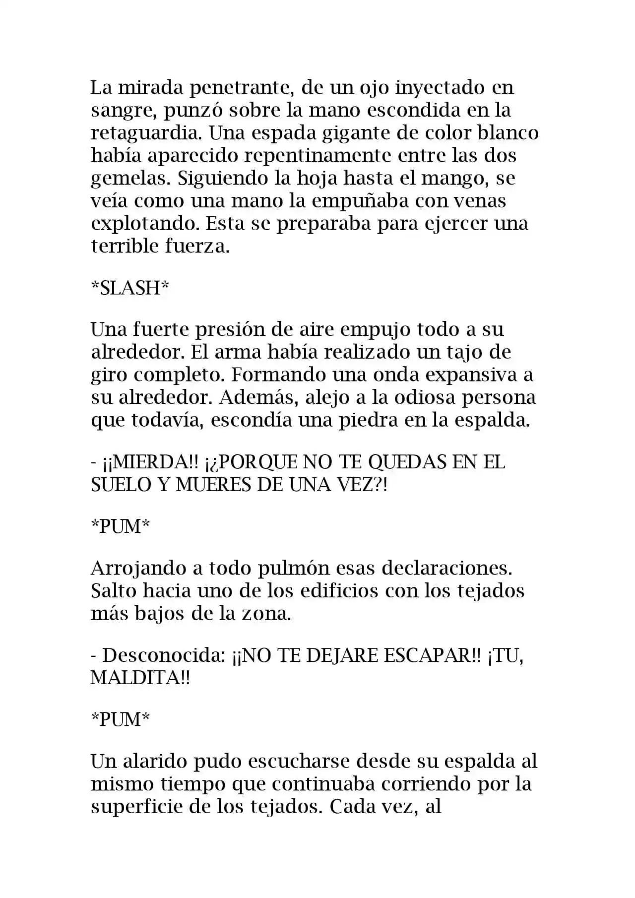 Ganger! (Novela) - Capítulo 6 - Página 6 - LectorTMOo