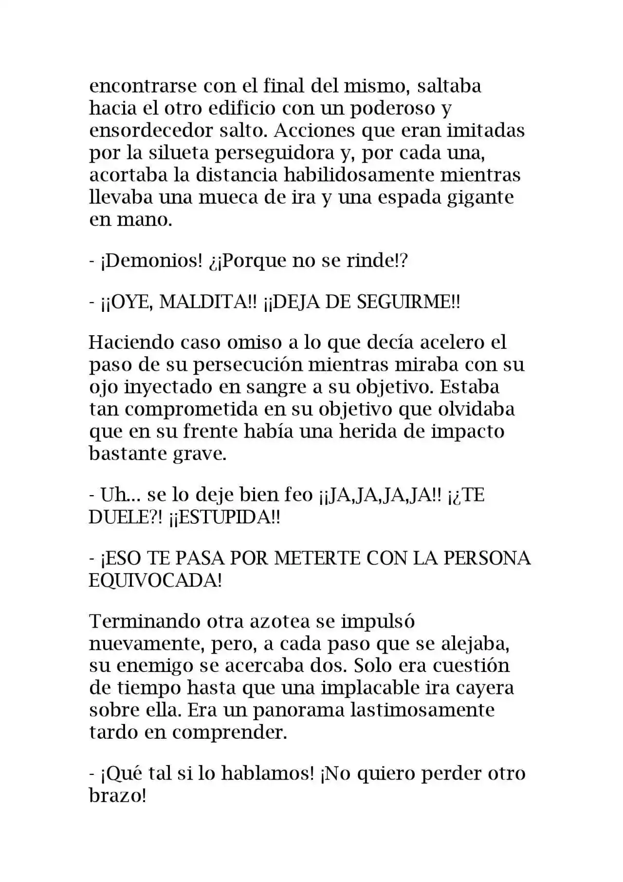 Ganger! (Novela) - Capítulo 6 - Página 7 - LectorTMOo