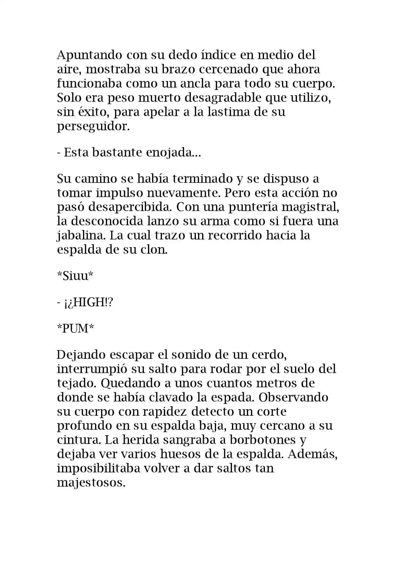 Ganger! (Novela) - Capítulo 6 - Página 8 - LectorTMOo