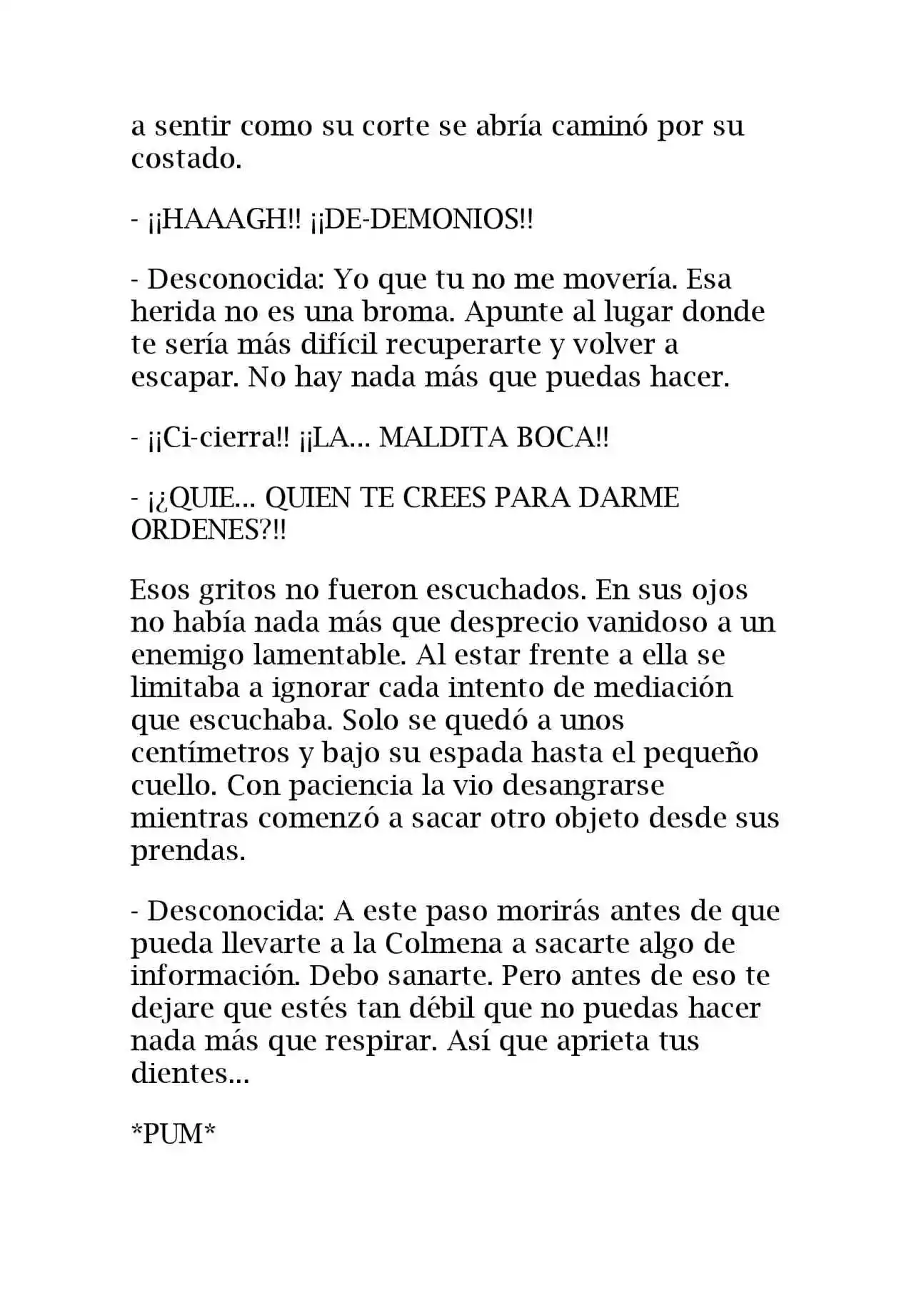 Ganger! (Novela) - Capítulo 6 - Página 10 - LectorTMOo
