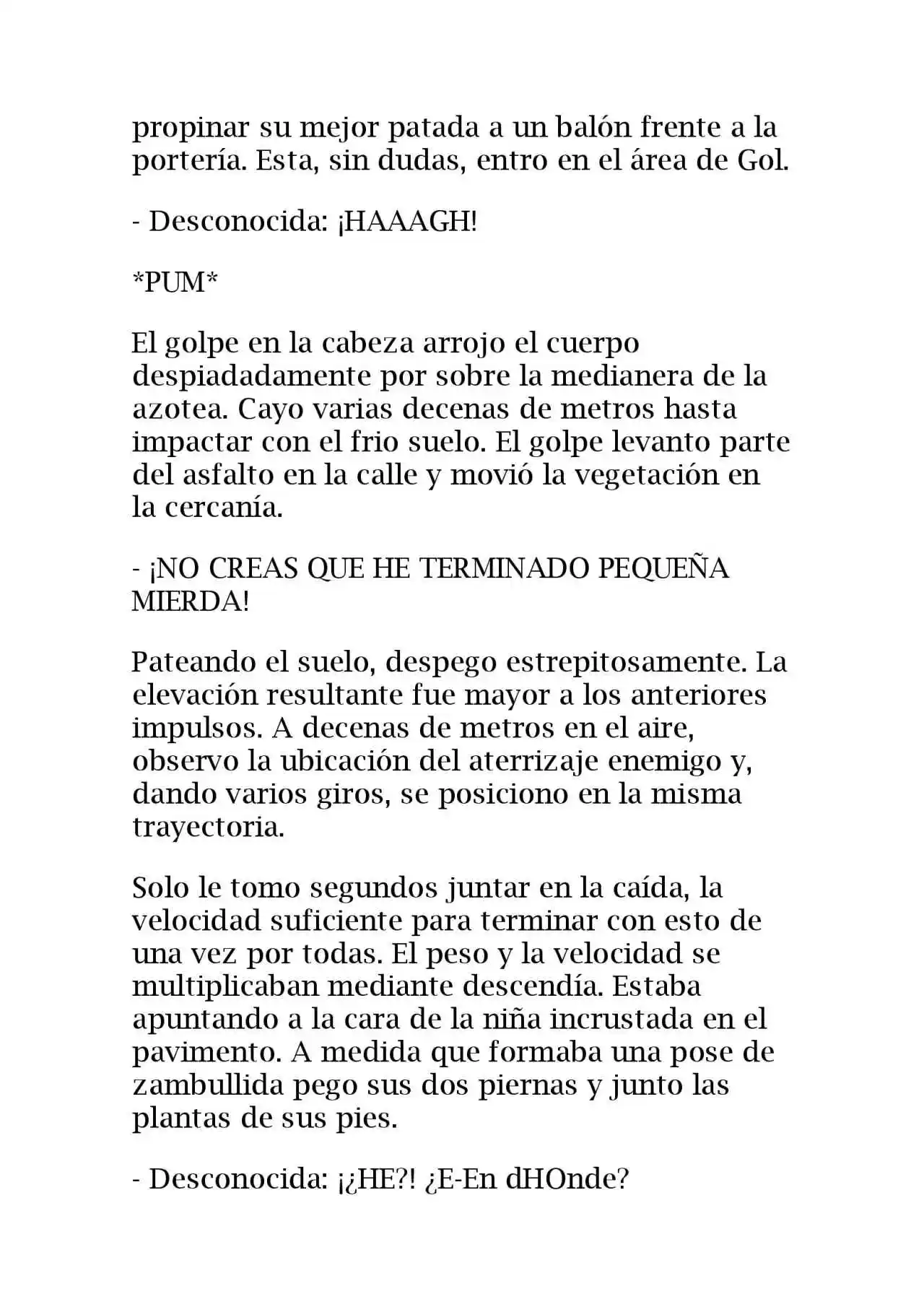 Ganger! (Novela) - Capítulo 6 - Página 16 - LectorTMOo
