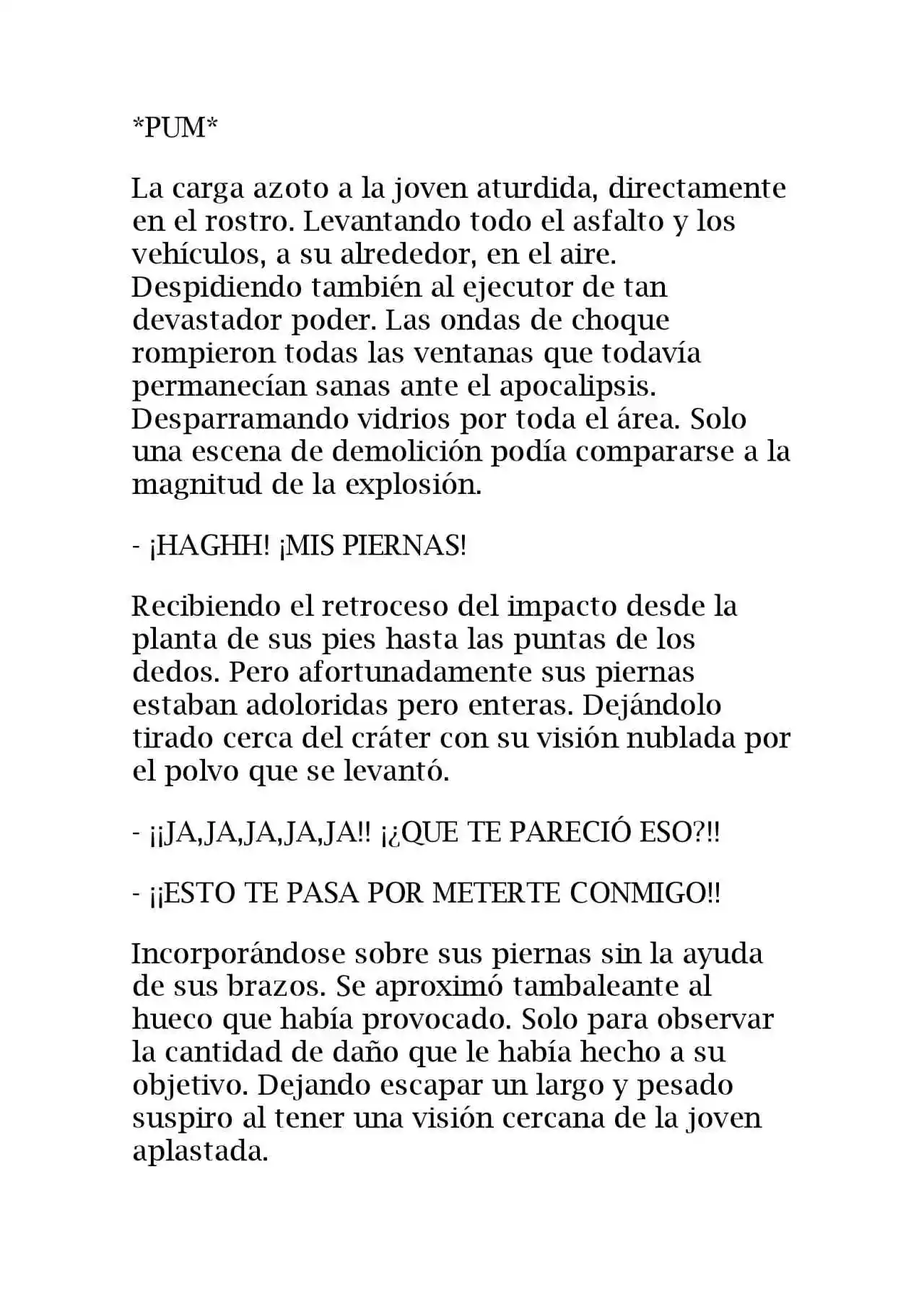 Ganger! (Novela) - Capítulo 6 - Página 17 - LectorTMOo