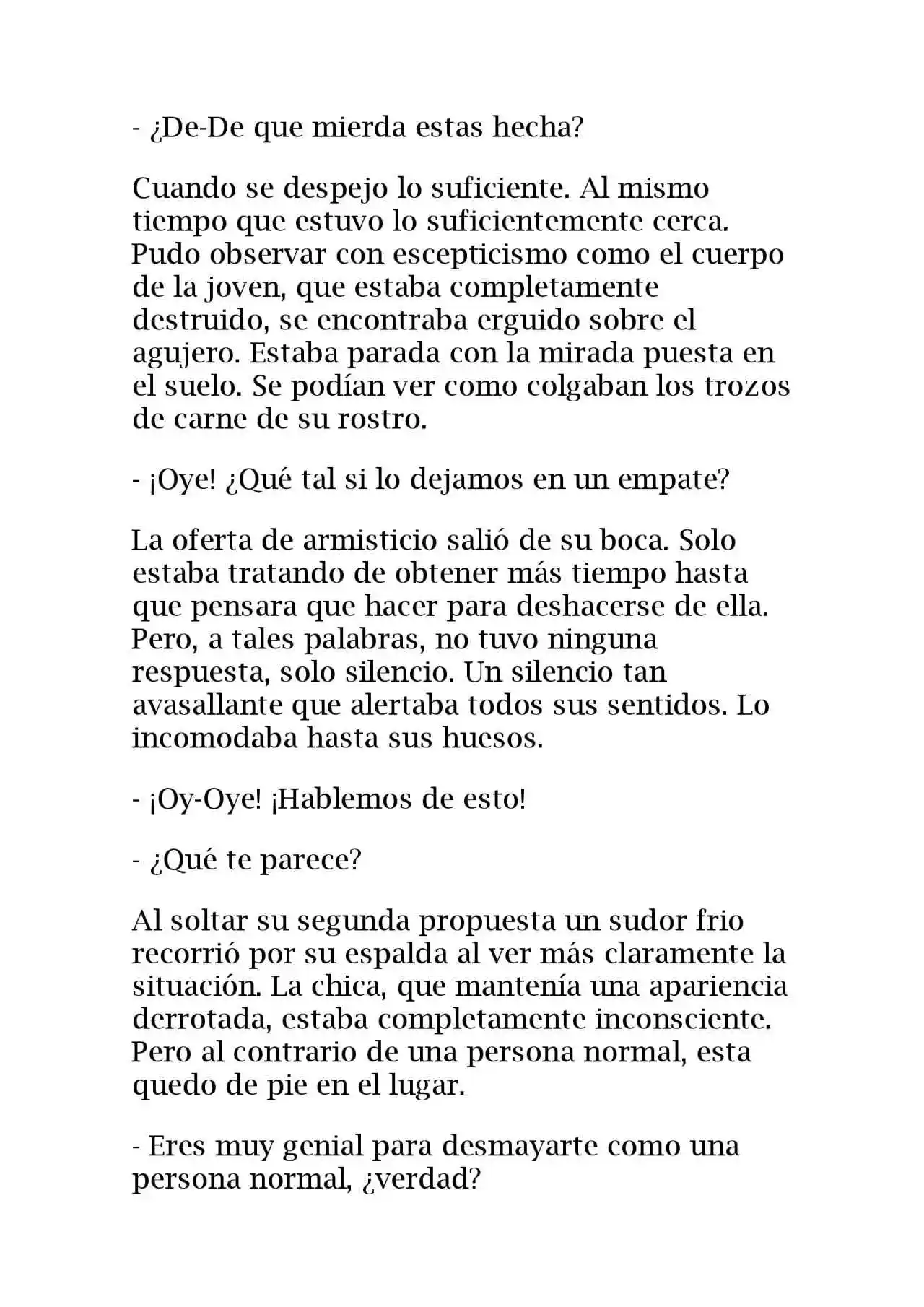 Ganger! (Novela) - Capítulo 6 - Página 18 - LectorTMOo