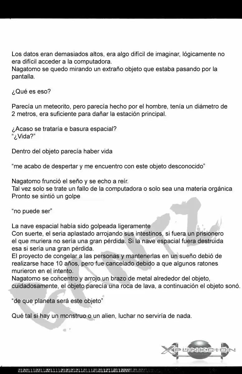 Gantz Exa (Novela) - Capítulo 1 - Página 6 - LectorTMOo