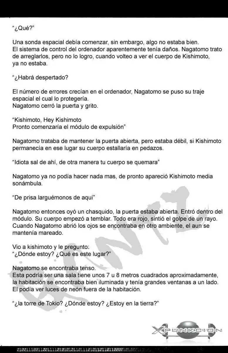 Gantz Exa (Novela) - Capítulo 2 - Página 4 - LectorTMOo