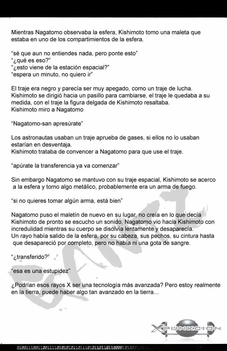 Gantz Exa (Novela) - Capítulo 2 - Página 8 - LectorTMOo