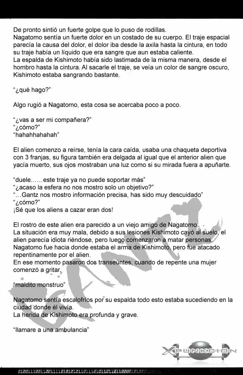 Gantz Exa (Novela) - Capítulo 4 - Página 4 - LectorTMOo