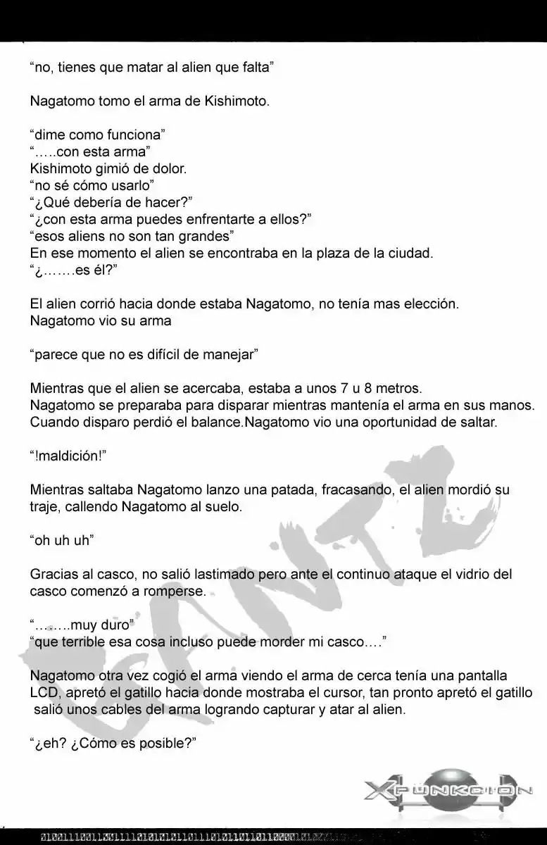 Gantz Exa (Novela) - Capítulo 4 - Página 5 - LectorTMOo