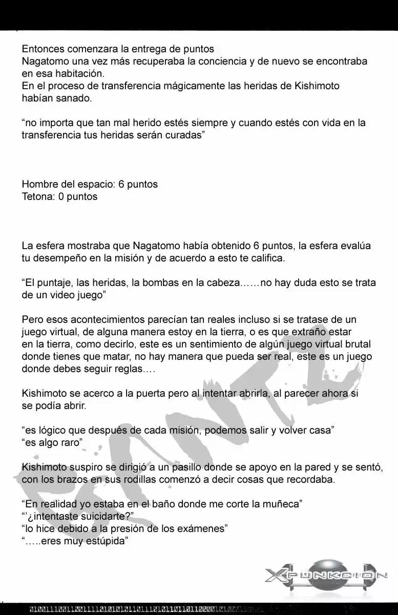 Gantz Exa (Novela) - Capítulo 4 - Página 8 - LectorTMOo