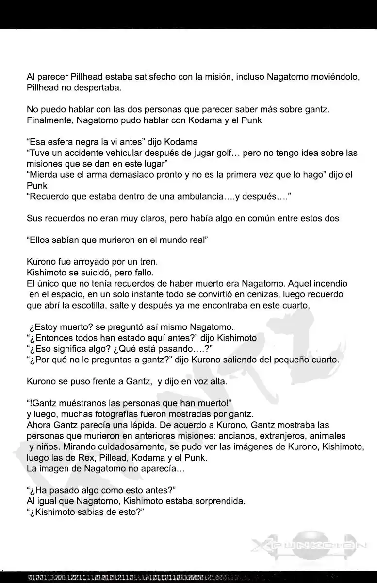 Gantz Exa (Novela) - Capítulo 8 - Página 5 - LectorTMOo