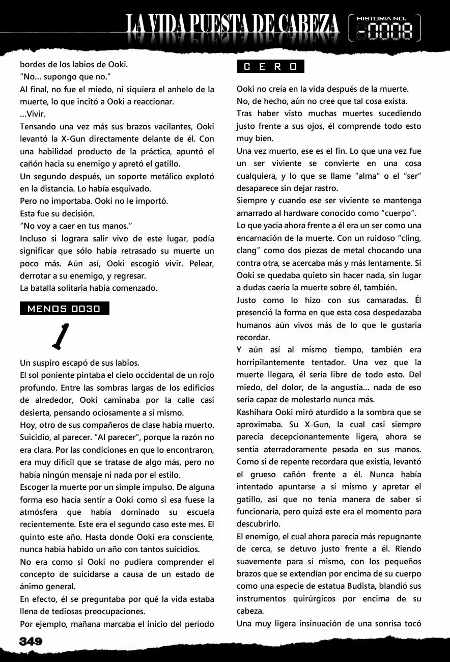 GANTZ/MINUS (Novela) - Capítulo 1 - Página 9 - LectorTMOo