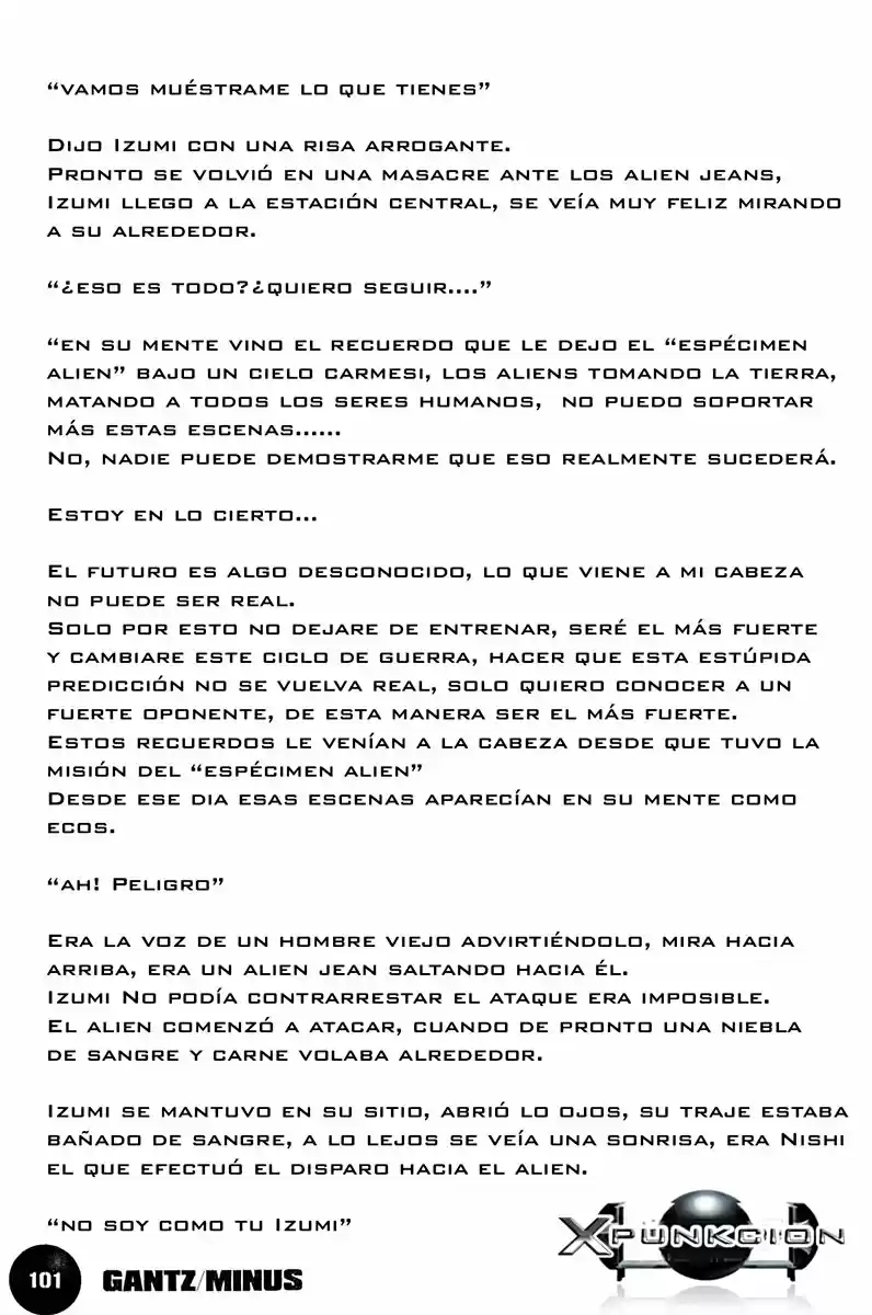 GANTZ/MINUS (Novela) - Capítulo 9 - Página 5 - LectorTMOo