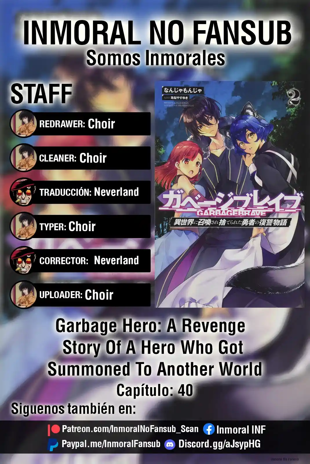 Garbage Hero: A Revenge Story Of A Hero Who Got Summoned To Another World - Capítulo 40 - Página 5 - LectorTMOo