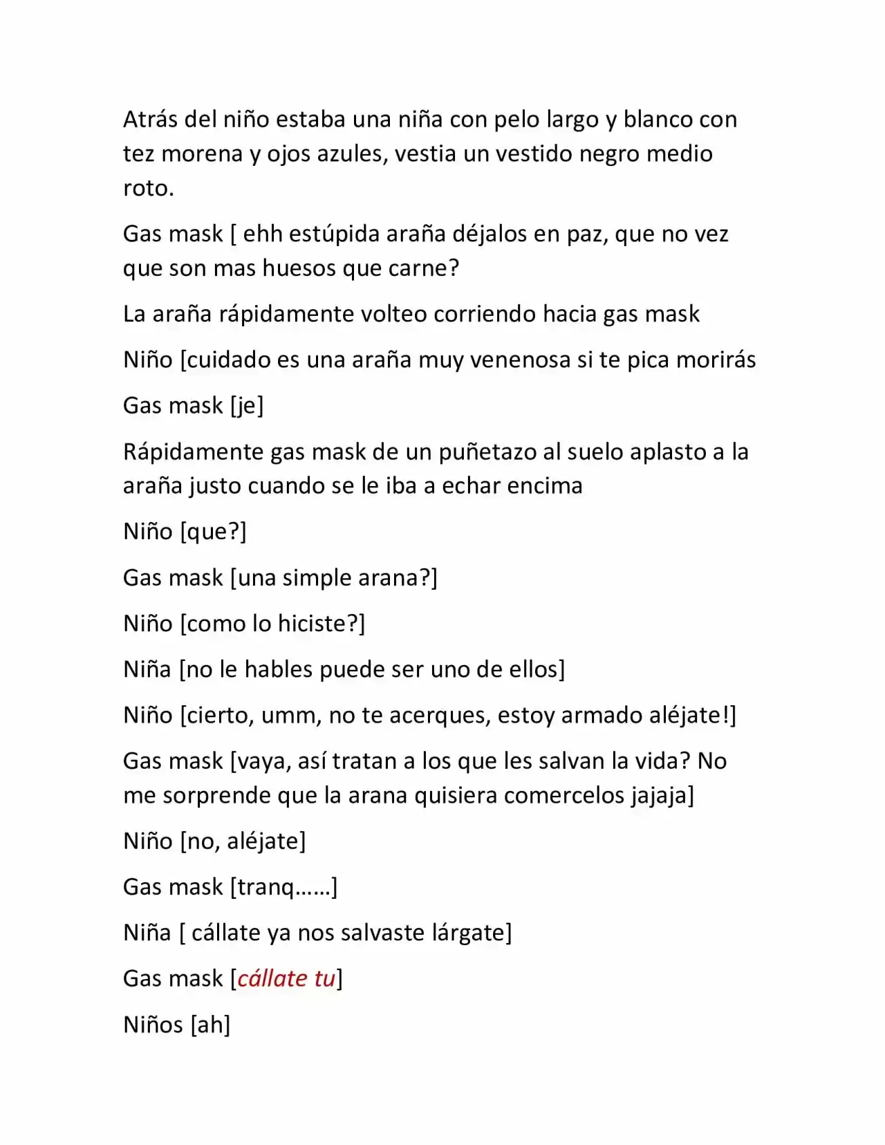Gas Mask (Novela) - Capítulo 1 - Página 3 - LectorTMOo
