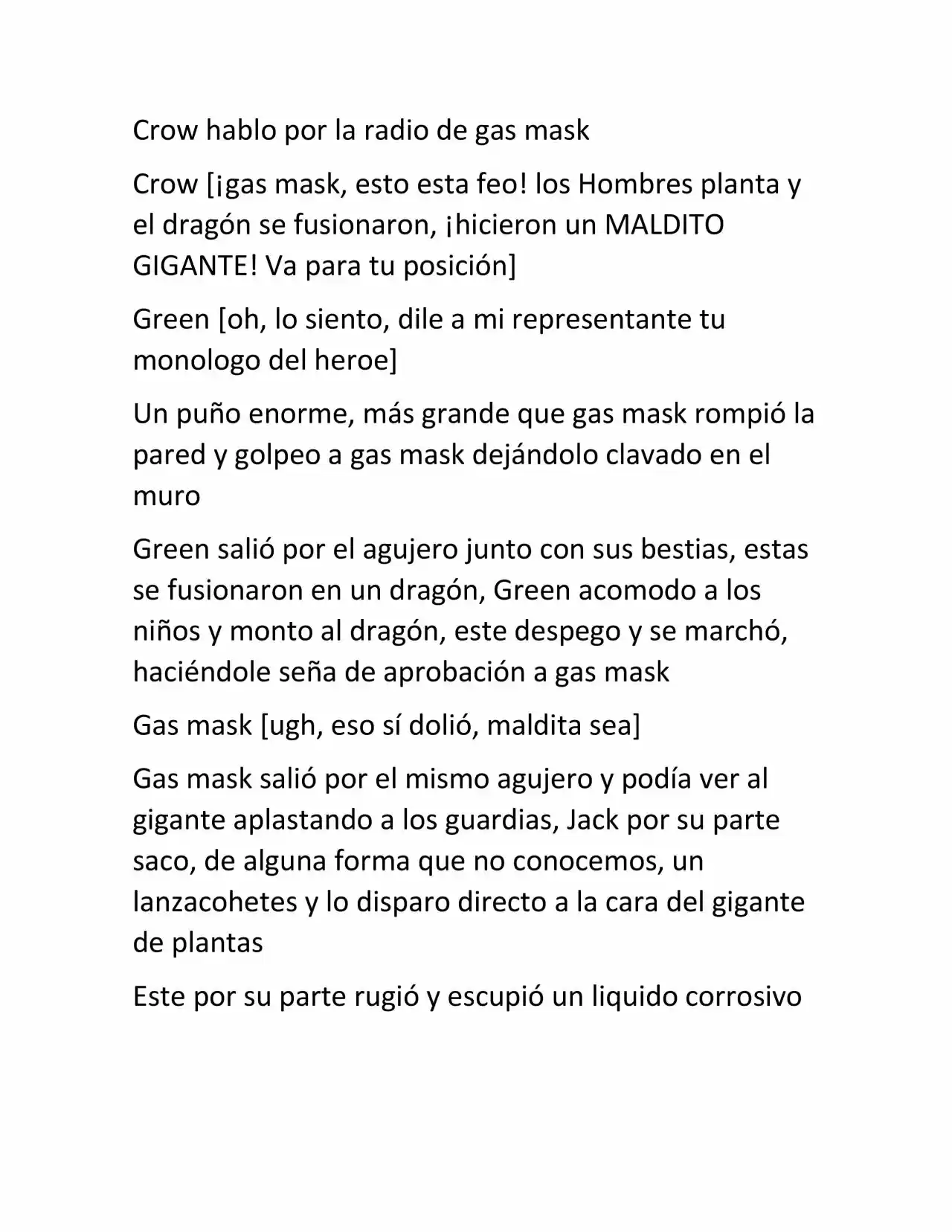 Gas Mask (Novela) - Capítulo 10 - Página 6 - LectorTMOo